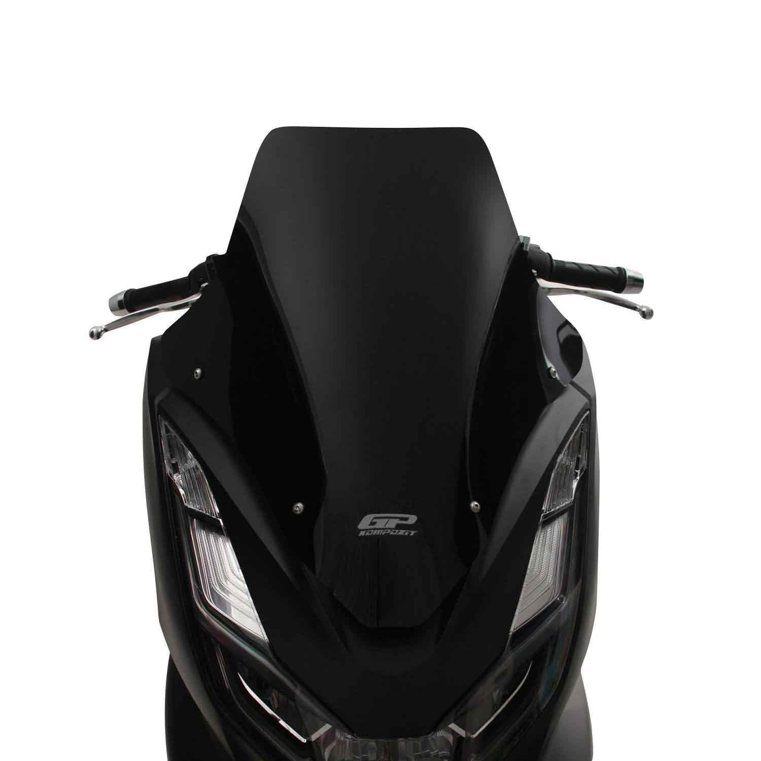 GP Kompozit Honda PCX 125 / 150 2021-2023 Uyumlu Spor Ön Cam Füme