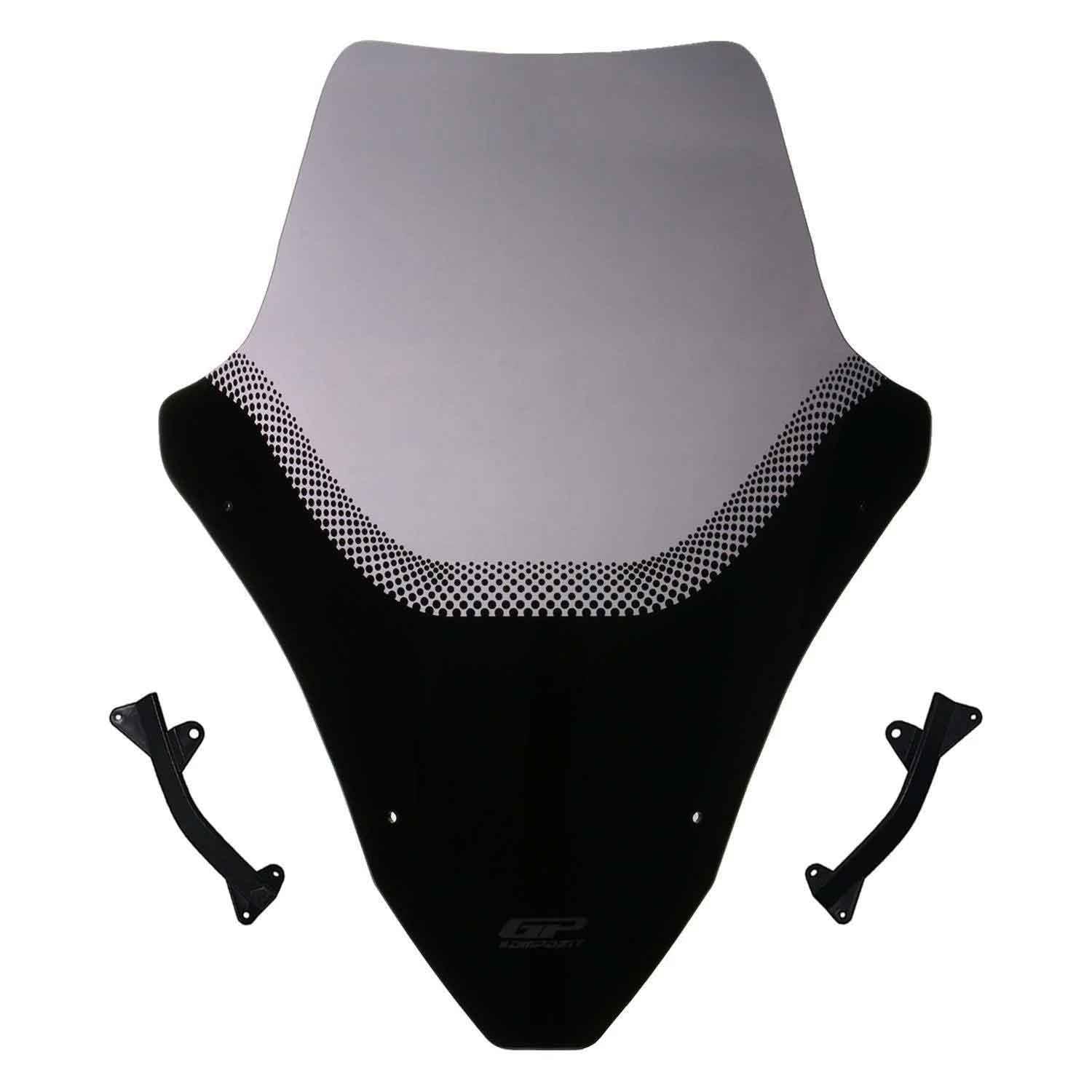 GP Kompozit Honda PCX 125 / 150 2021-2023 Uyumlu Spor Ön Cam Füme