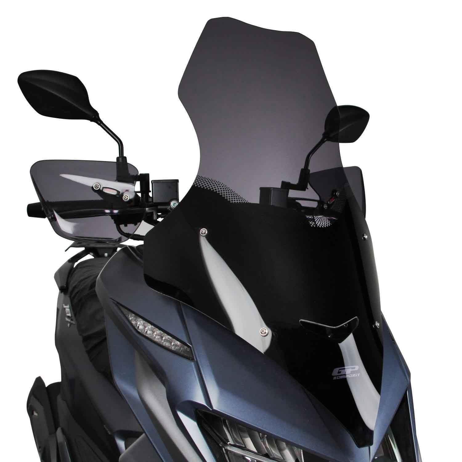 GP Kompozit SYM Jet X 125 2022 Uyumlu Ön Cam Füme