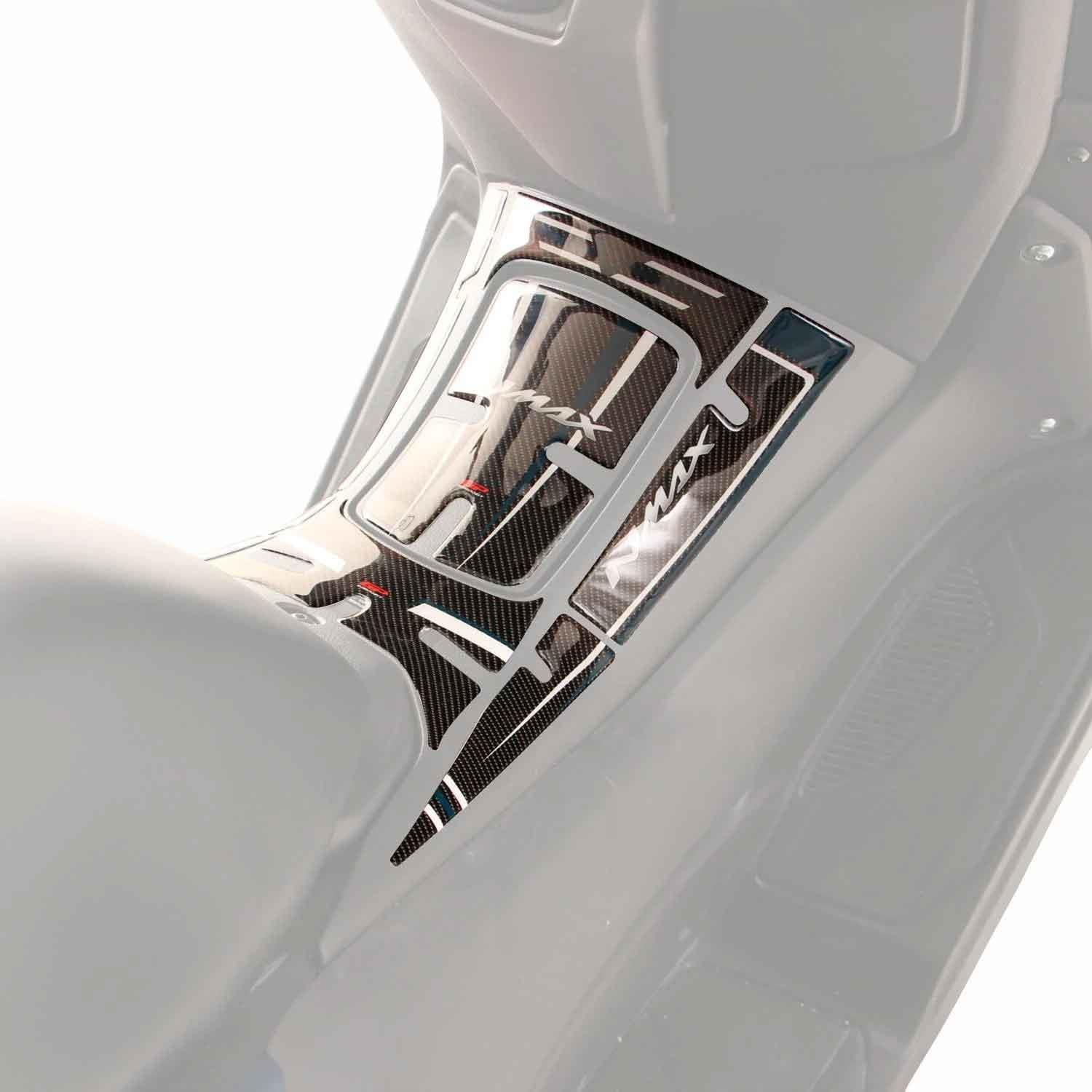 GP Kompozit Yamaha NMAX 125 / 155 2021-2024 Uyumlu Tank Pad Seti Gri