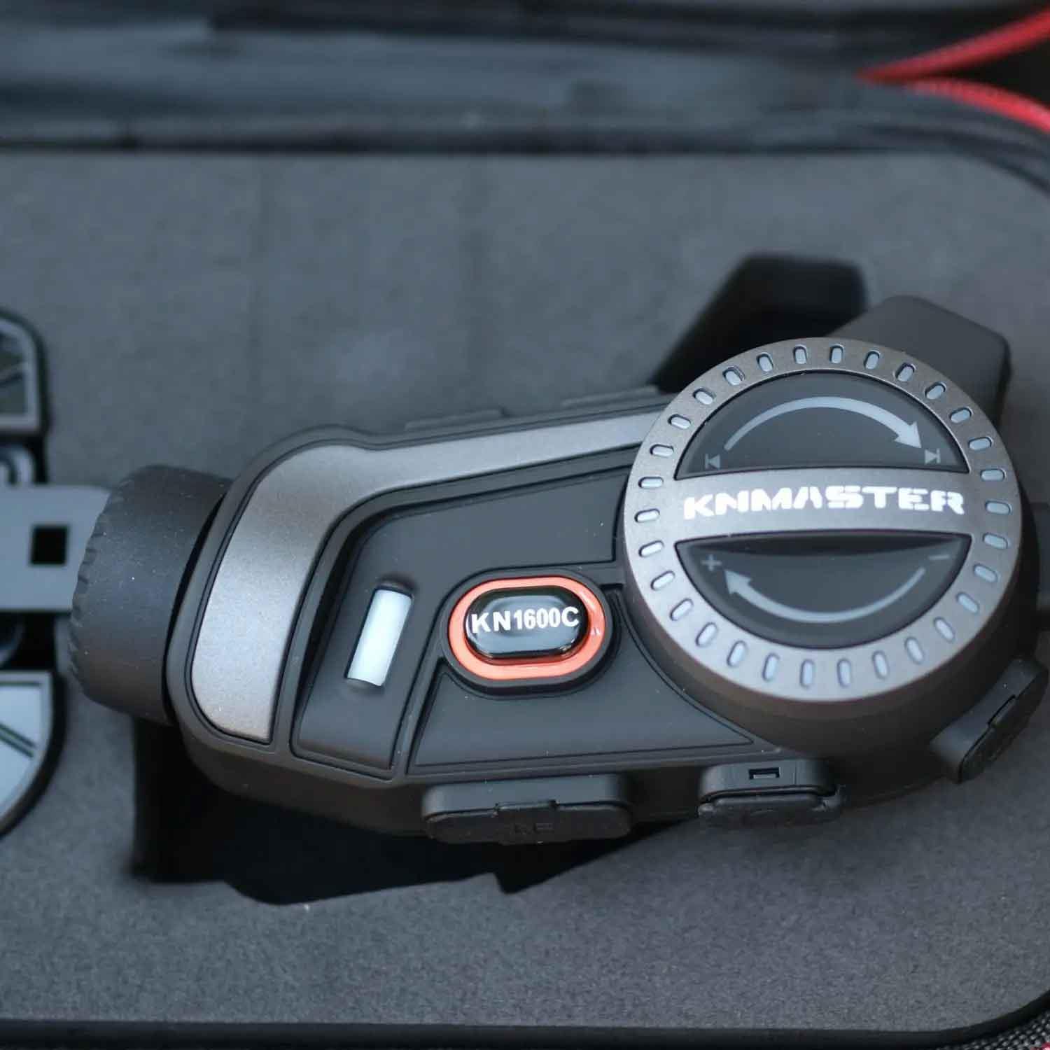 KNMASTER KN6100C KAMERALI MOTOSİKLET BLUETOOTH INTERKOM KULAKLIK SETİ