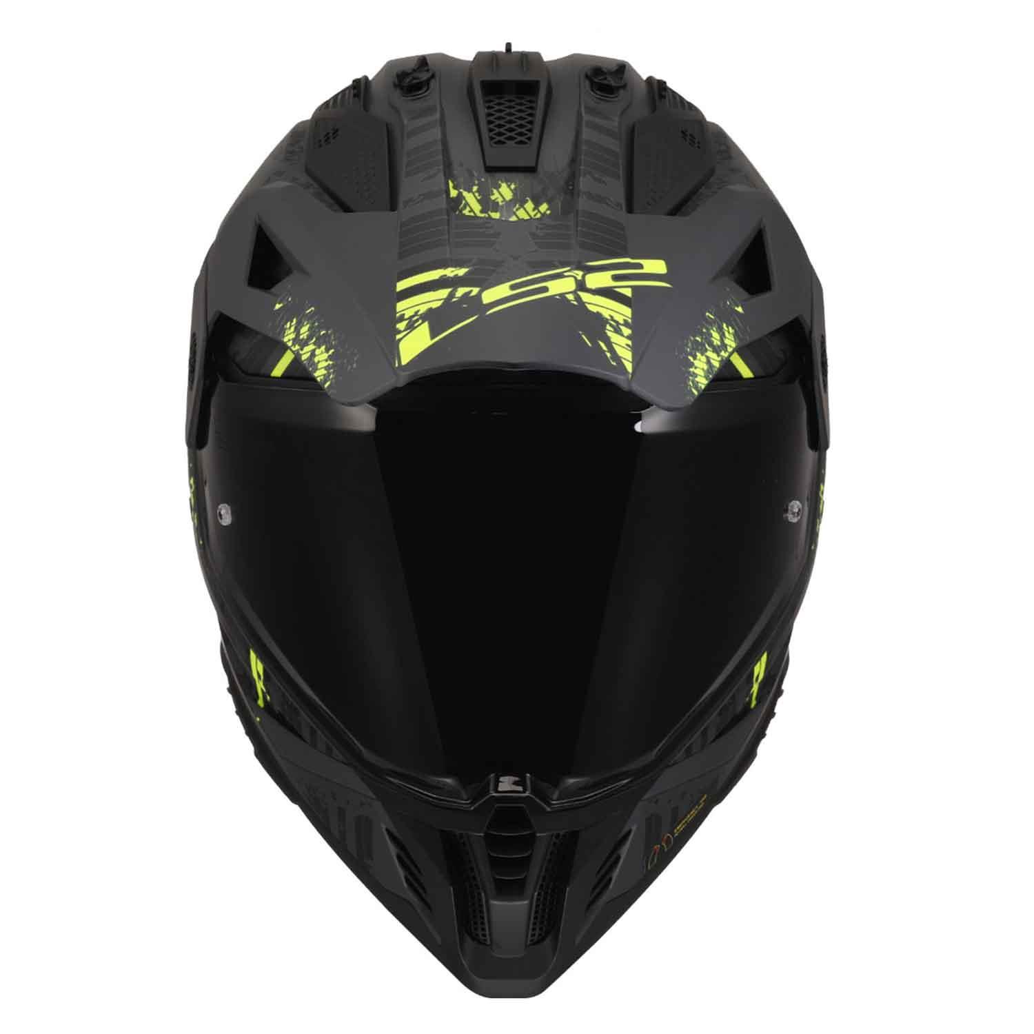 Ls2 Pioneer 2 Crazy Kros Motosiklet Kaskı