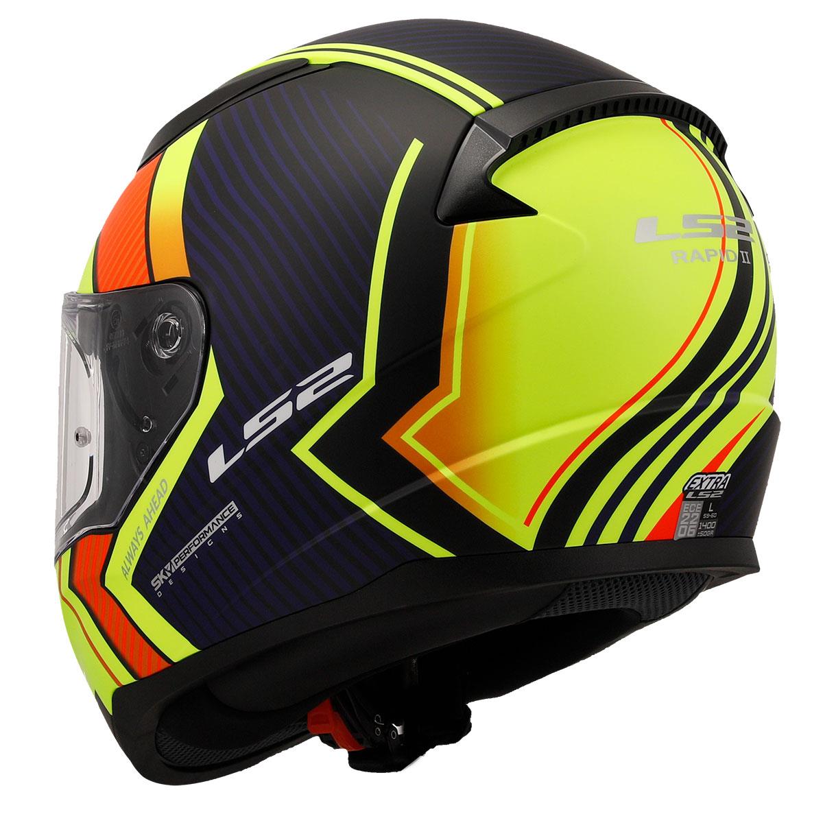 Ls2 Rapid 2 Extra Kapalı Motosiklet Kaskı