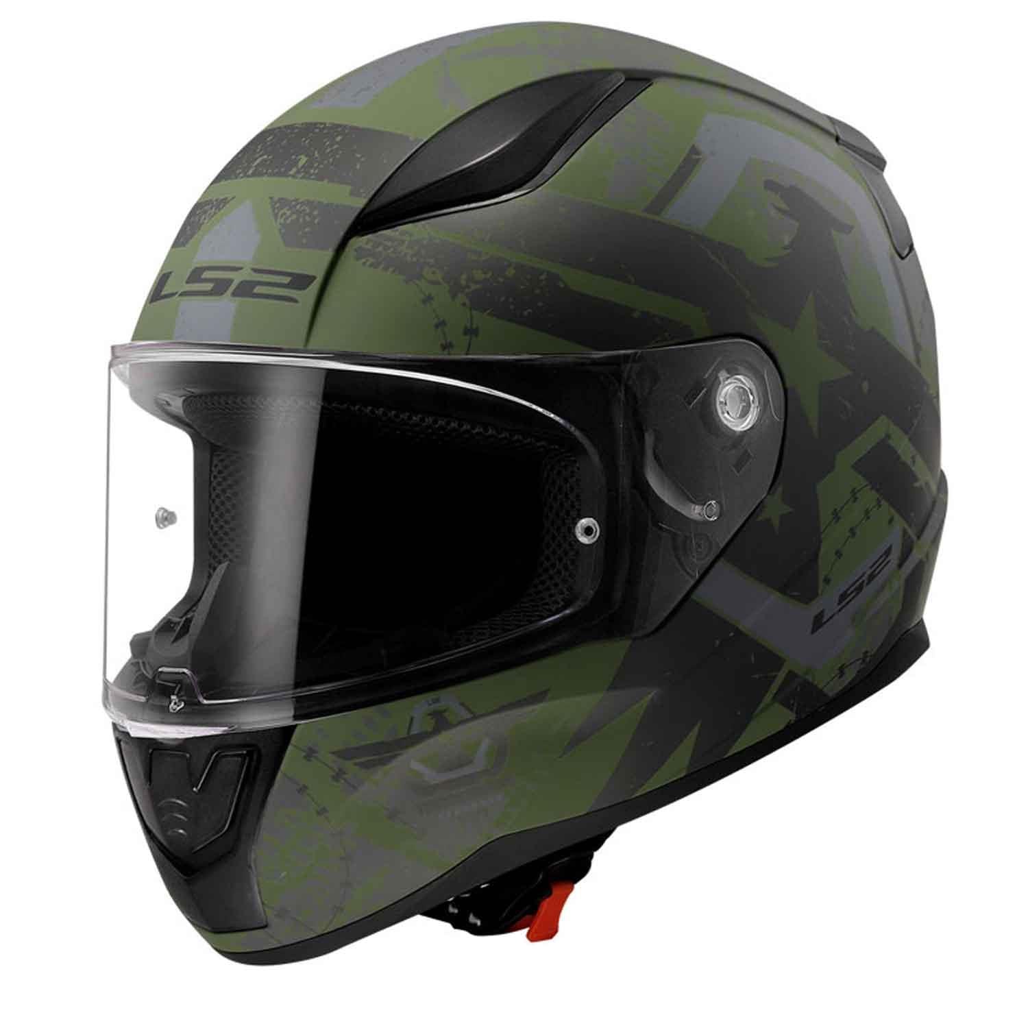 Ls2 Rapid 2 Thunder Birds Kapalı Motosiklet Kaskı