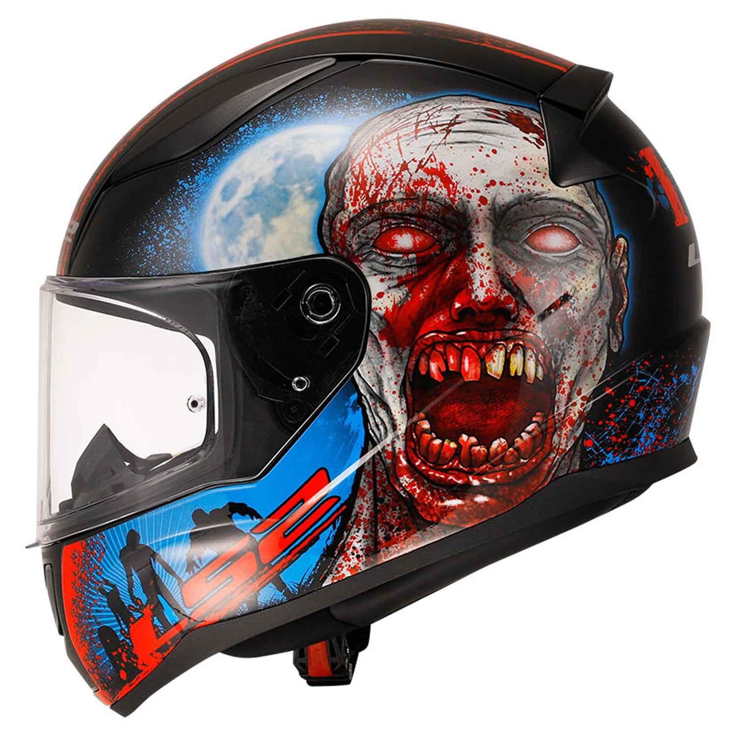 Ls2 Rapid 2 Zombie Kapalı Motosiklet Kaskı