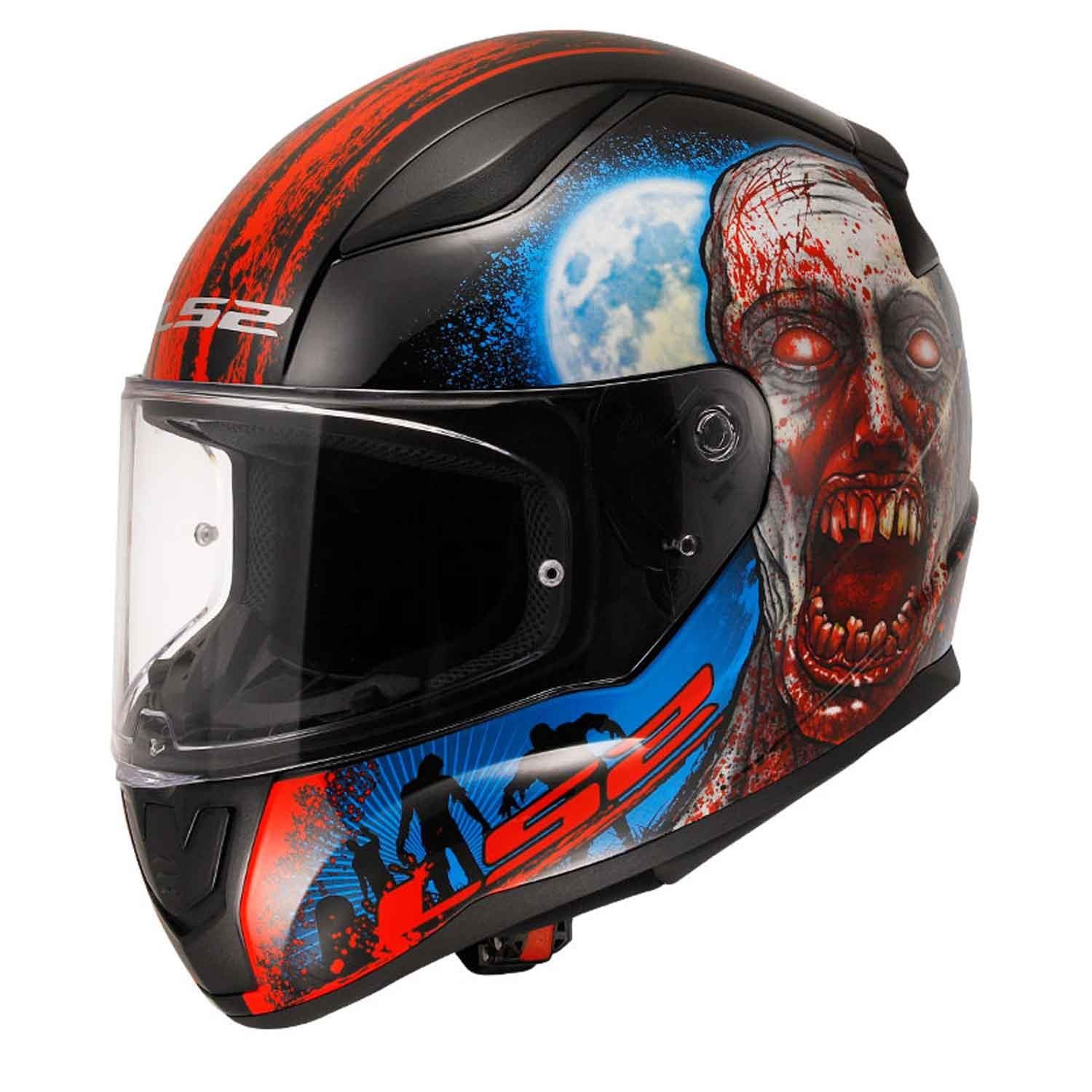 Ls2 Rapid 2 Zombie Kapalı Motosiklet Kaskı