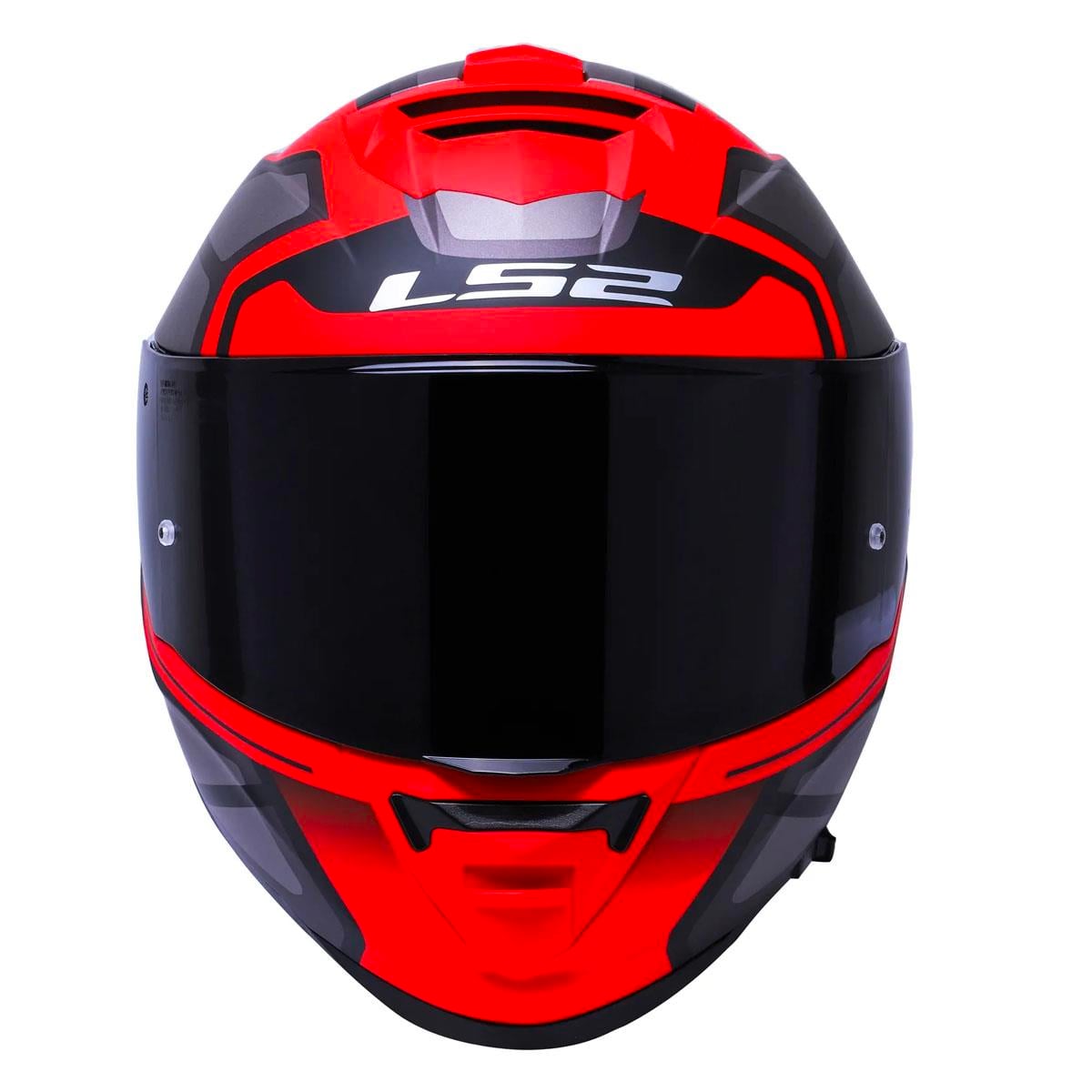 Ls2 Storm 2 Faster Full Face Motosiklet Kaskı Şeffaf + Siyah Vizörlü