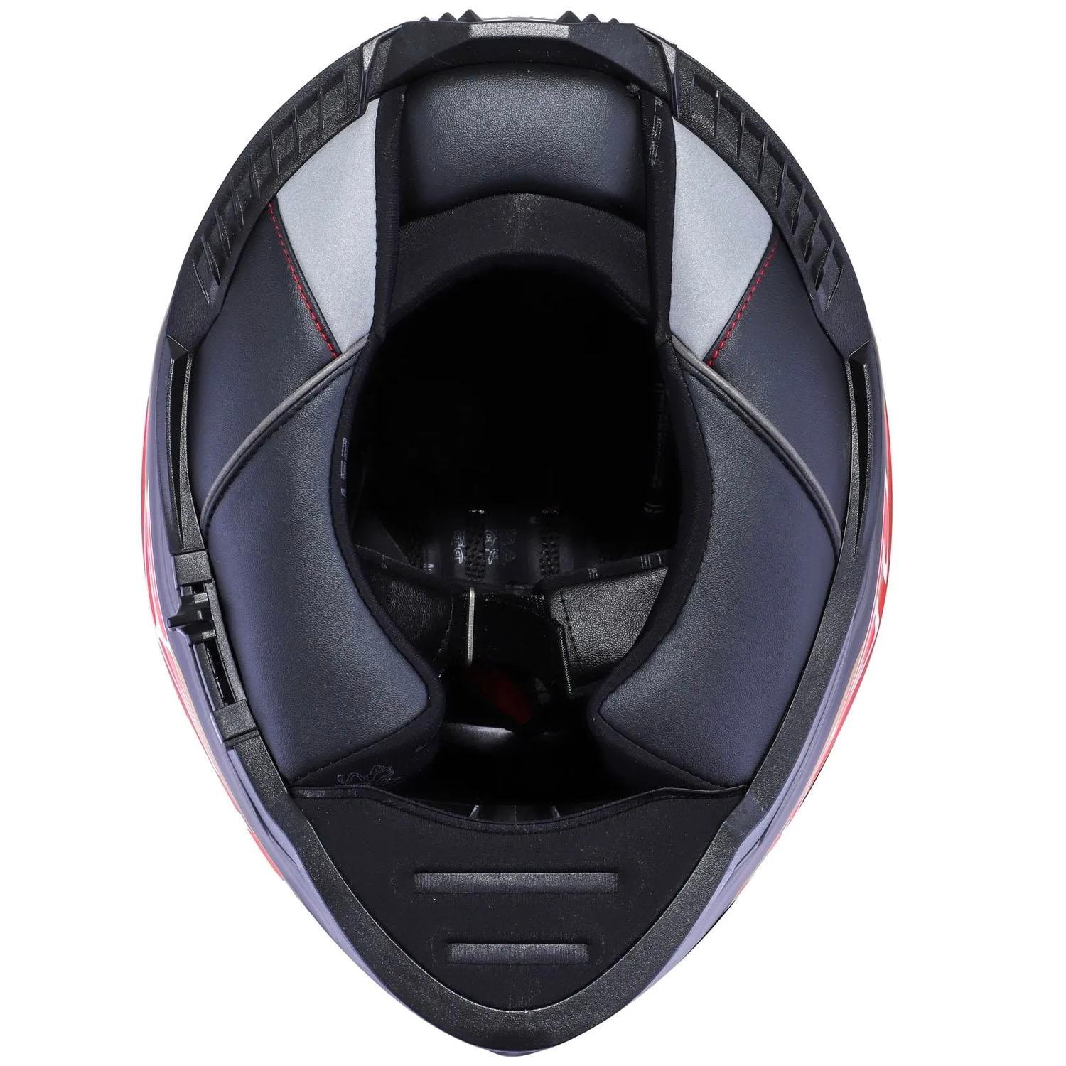 Ls2 Storm 2 Foggy Full Face Motosiklet Kaskı Şeffaf + Gökkuşağı Vizörlü
