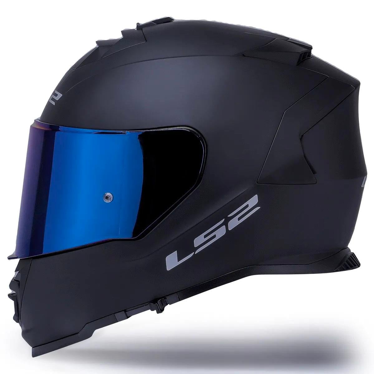 Ls2 Storm 2 Full Face Motosiklet Kaskı Gökkuşağı Vizörlü