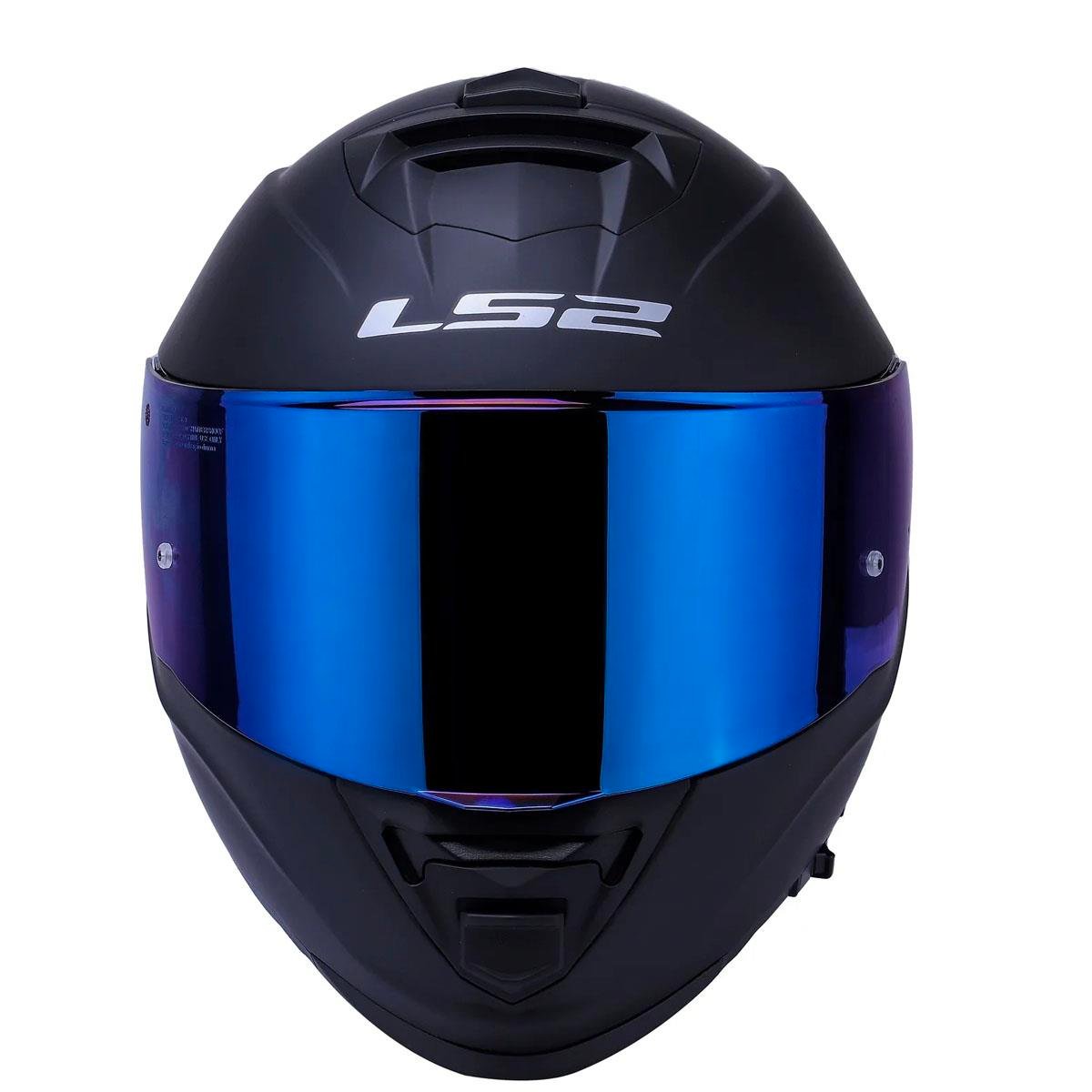 Ls2 Storm 2 Full Face Motosiklet Kaskı Gökkuşağı Vizörlü