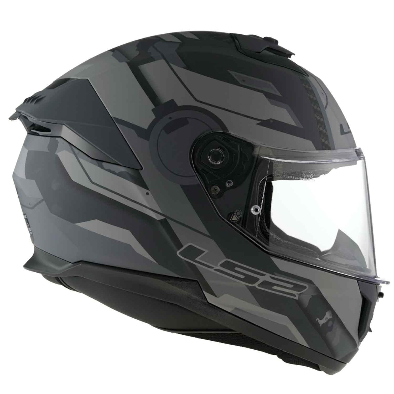 Ls2 Stream 2 Shadow Kapalı Kask