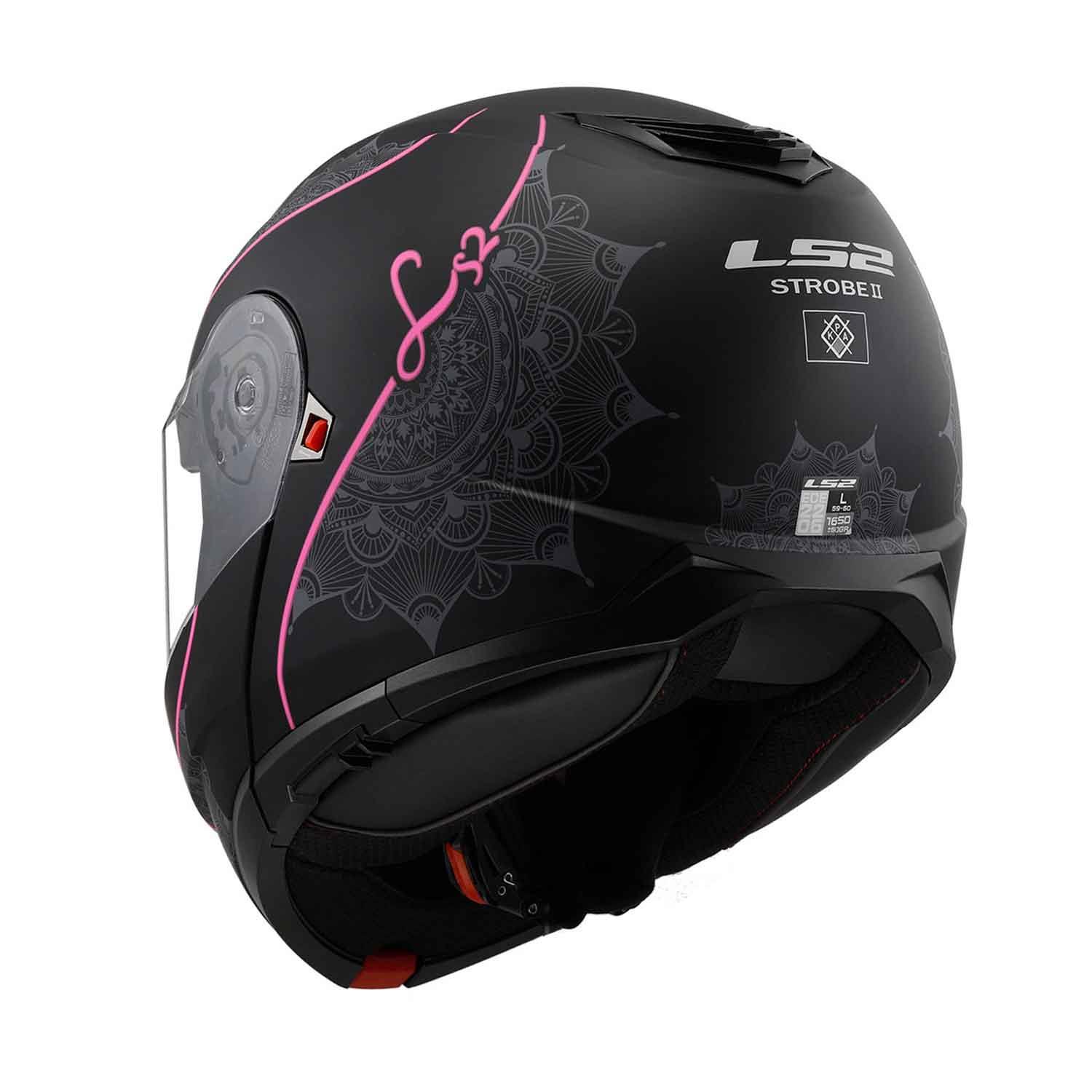 Ls2 Strobe 2 Lux Çene Açılır Motosiklet Kaskı