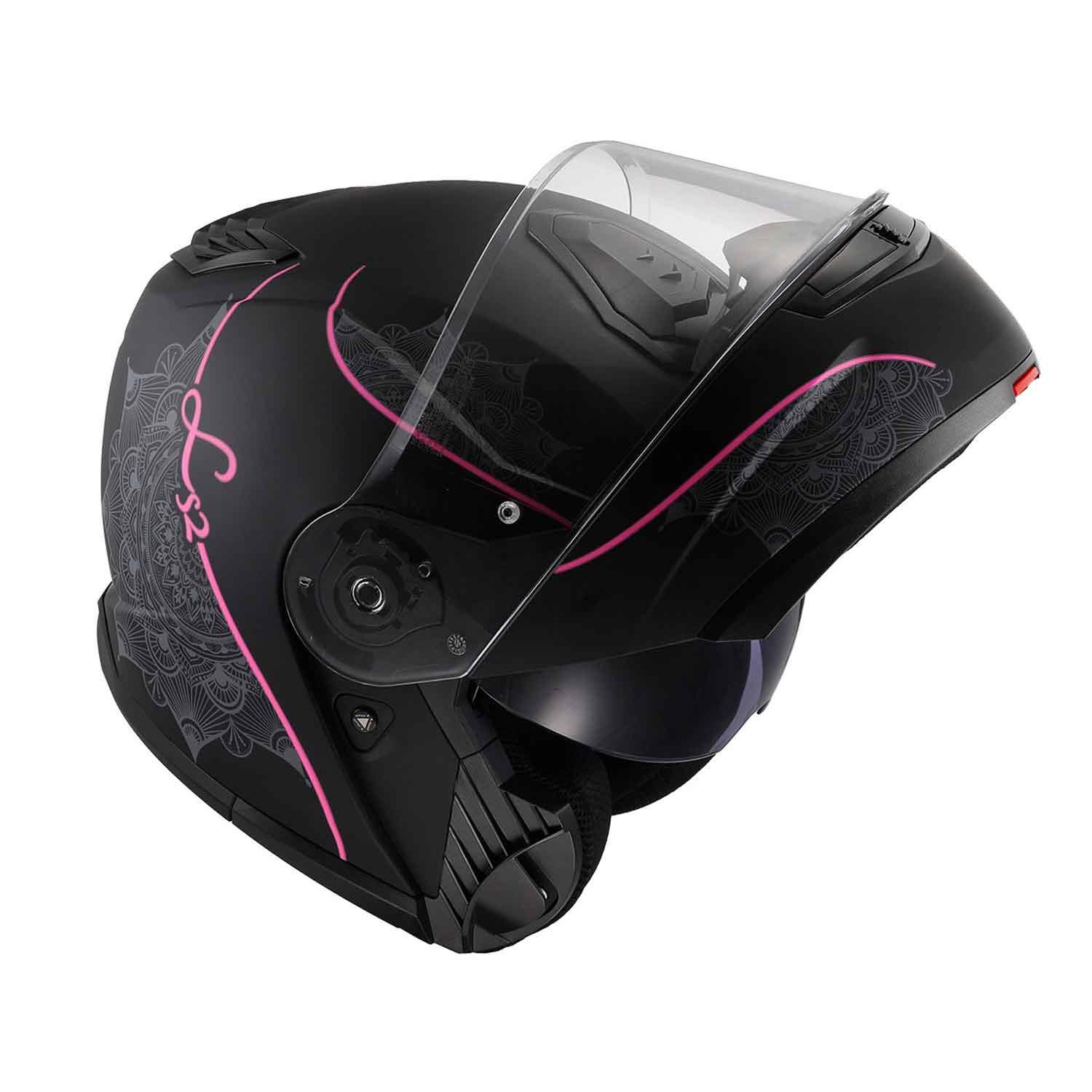 Ls2 Strobe 2 Lux Çene Açılır Motosiklet Kaskı
