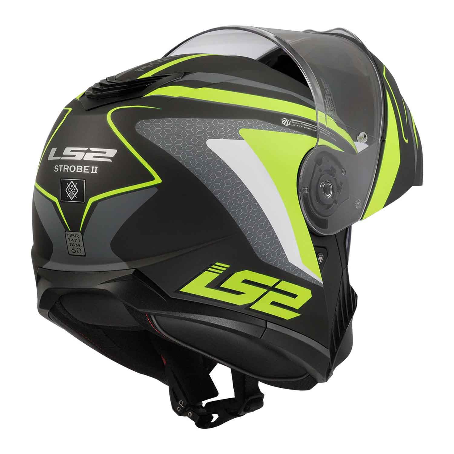Ls2 Strobe 2 Phantom Çene Açılır Kask