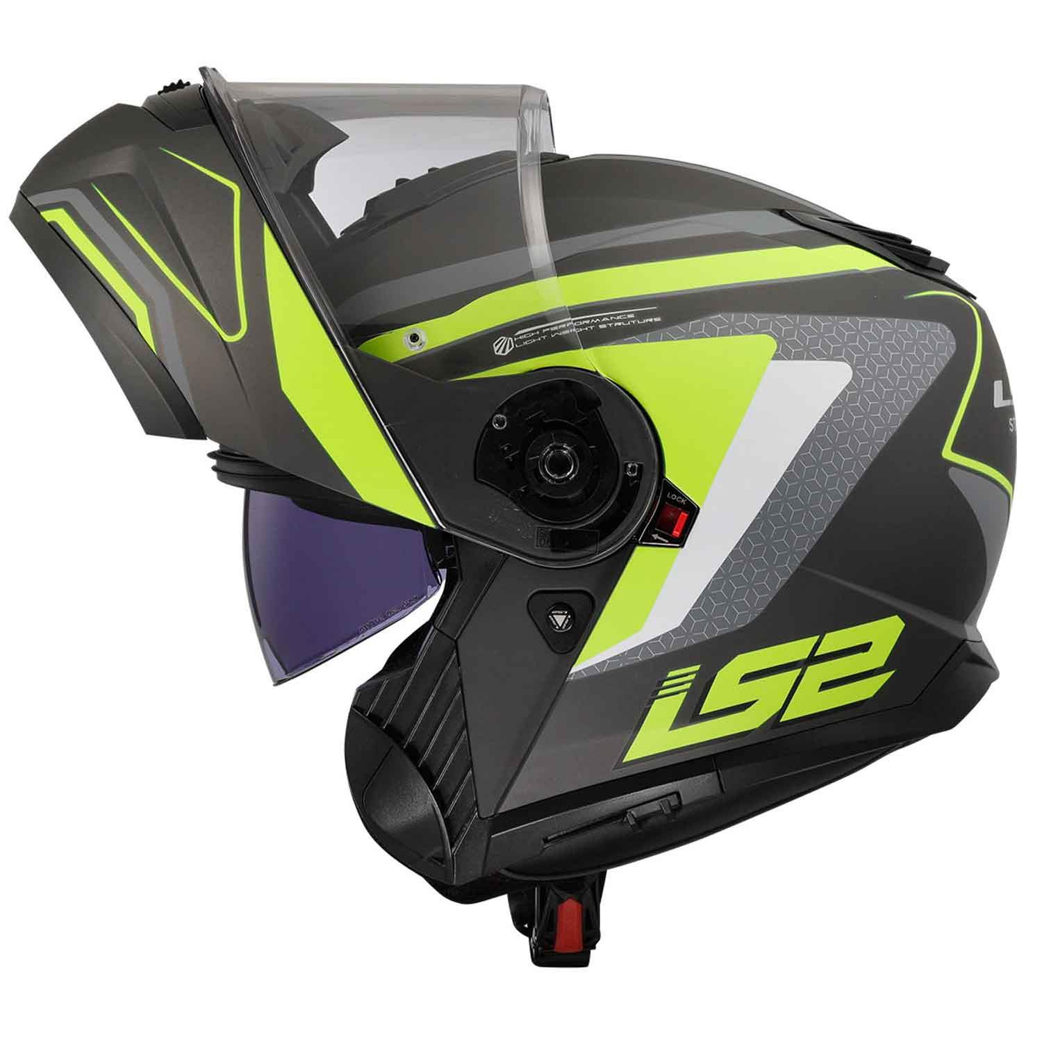 Ls2 Strobe 2 Phantom Çene Açılır Kask