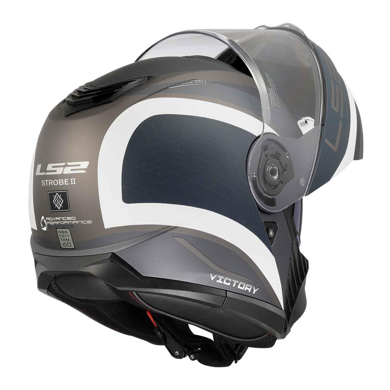 Ls2 Strobe 2 Victory Çene Açılır Kask
