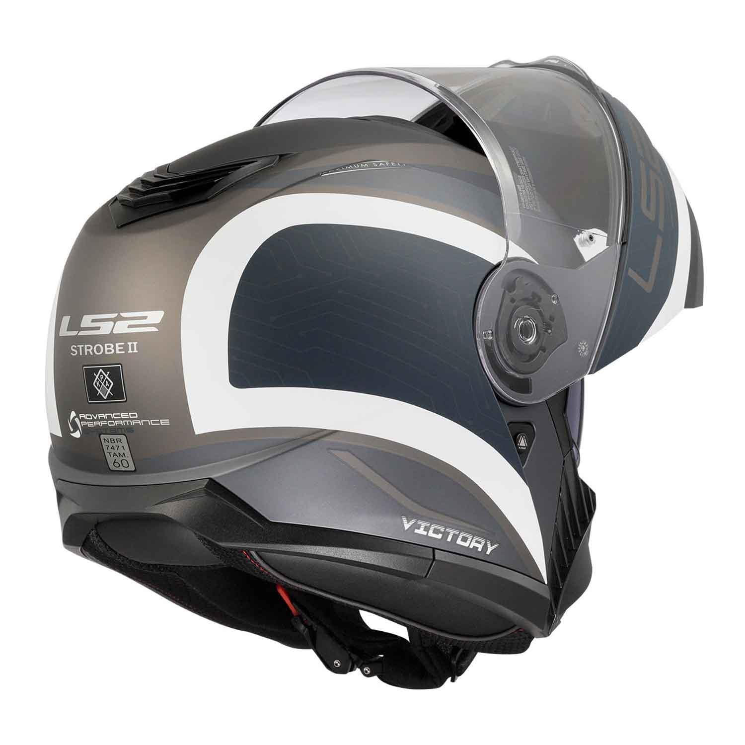 Ls2 Strobe 2 Victory Çene Açılır Kask
