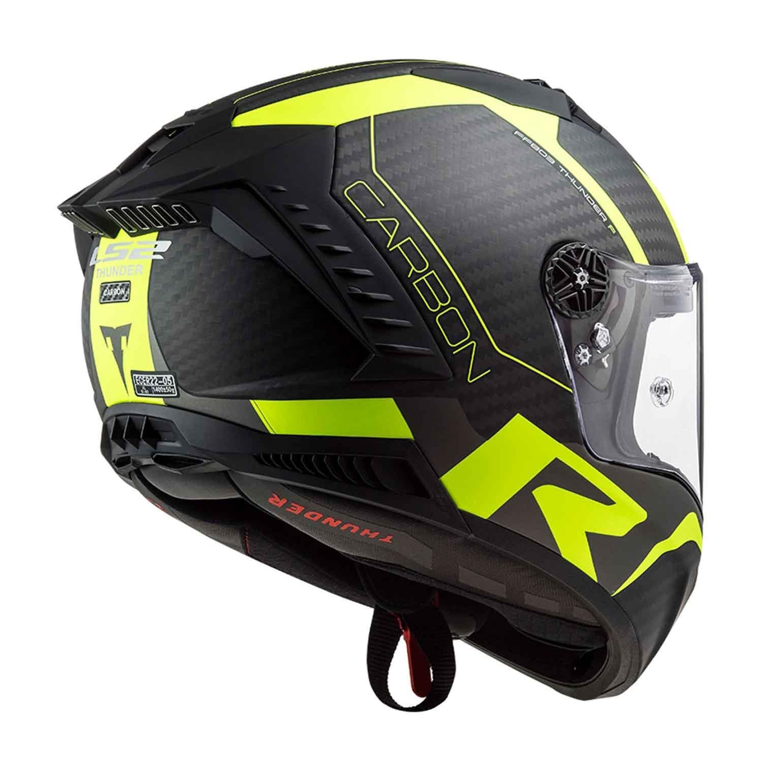 Ls2 Thunder Karbon Racing 1 Kapalı Kask