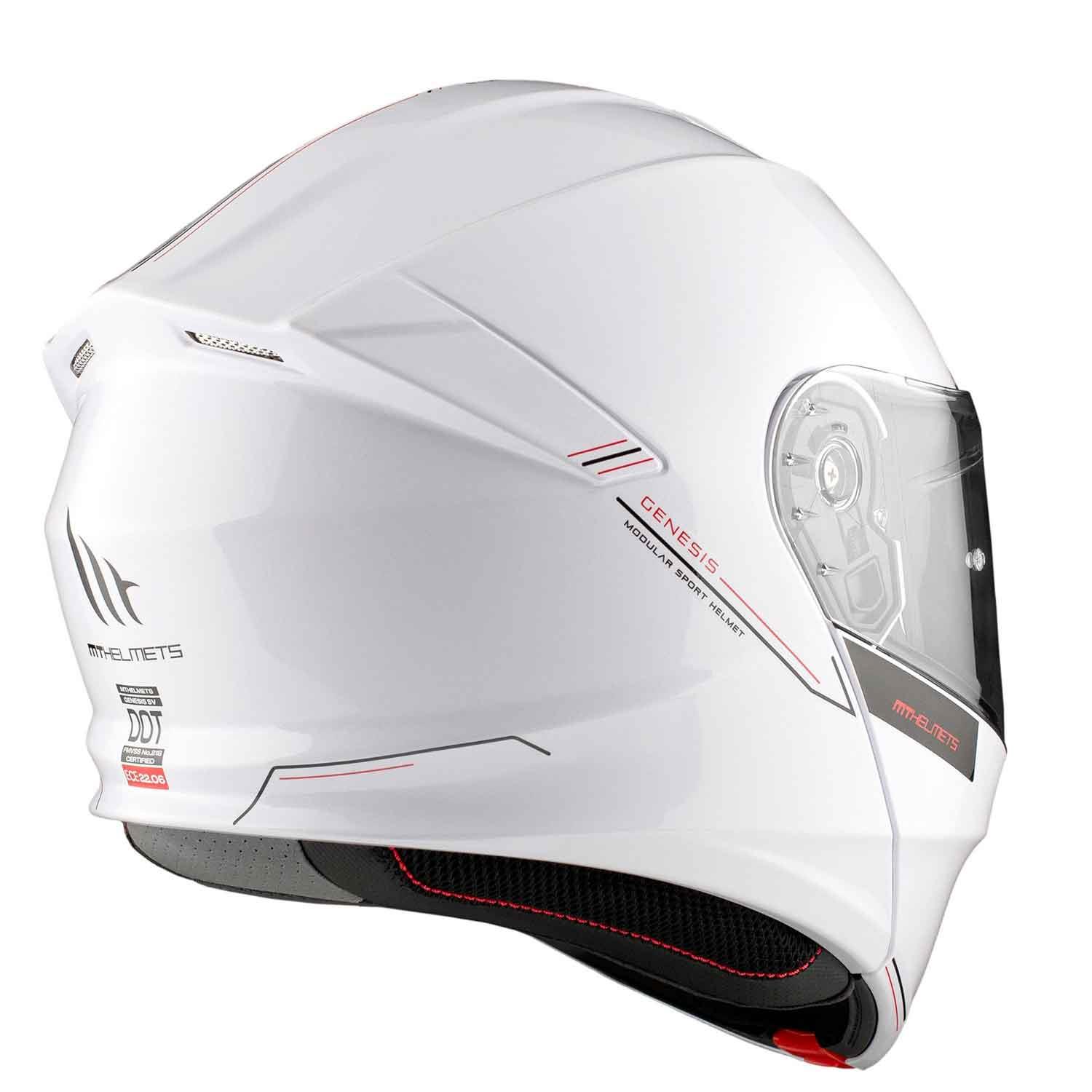  Mt Genesis Sv Solid A0 Çene Açılır Kask