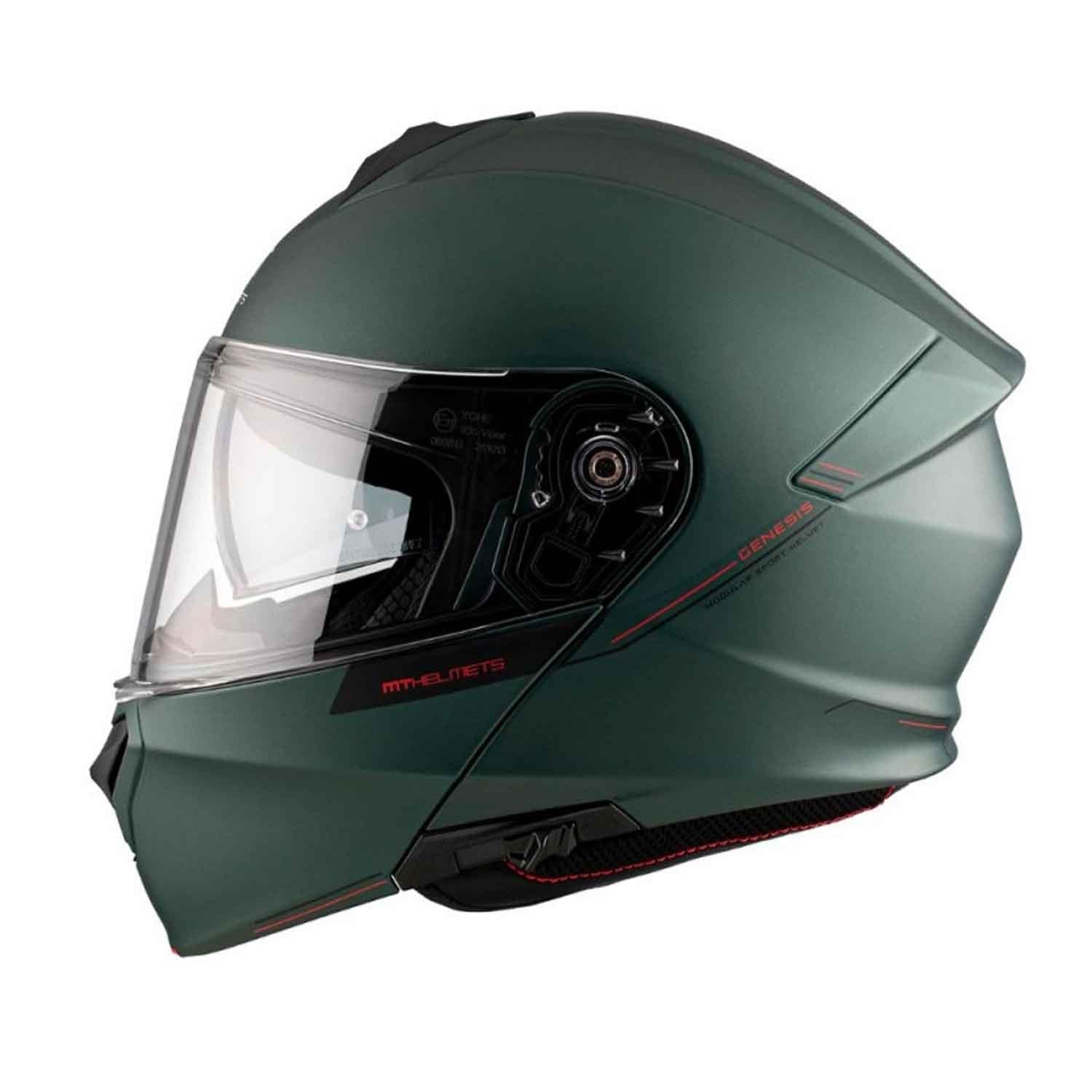  Mt Genesis Sv Solid A6 Çene Açılır Kask