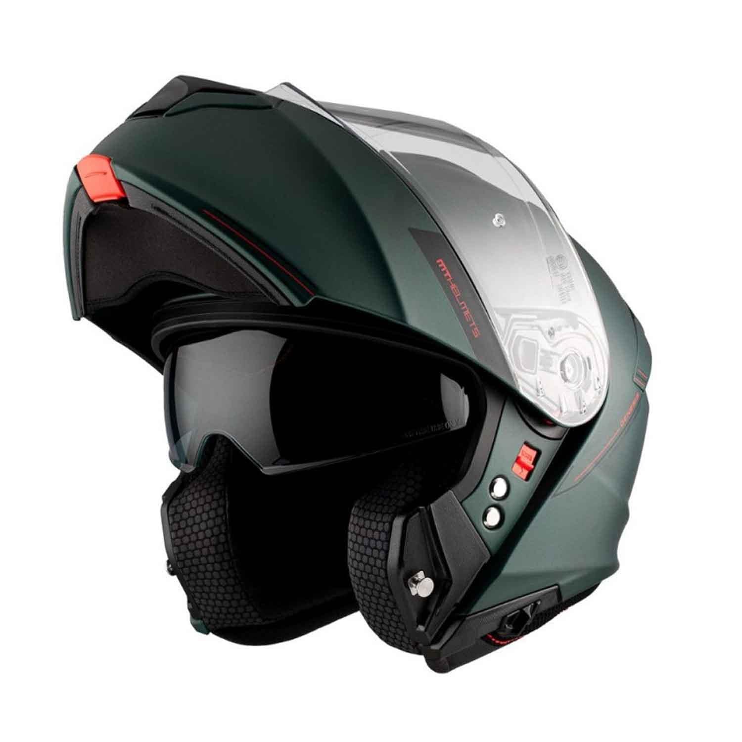  Mt Genesis Sv Solid A6 Çene Açılır Kask