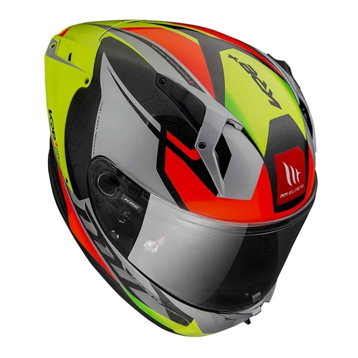 Mt Kre Carbon Project Tile D2 Full Face Motosiklet Kaskı