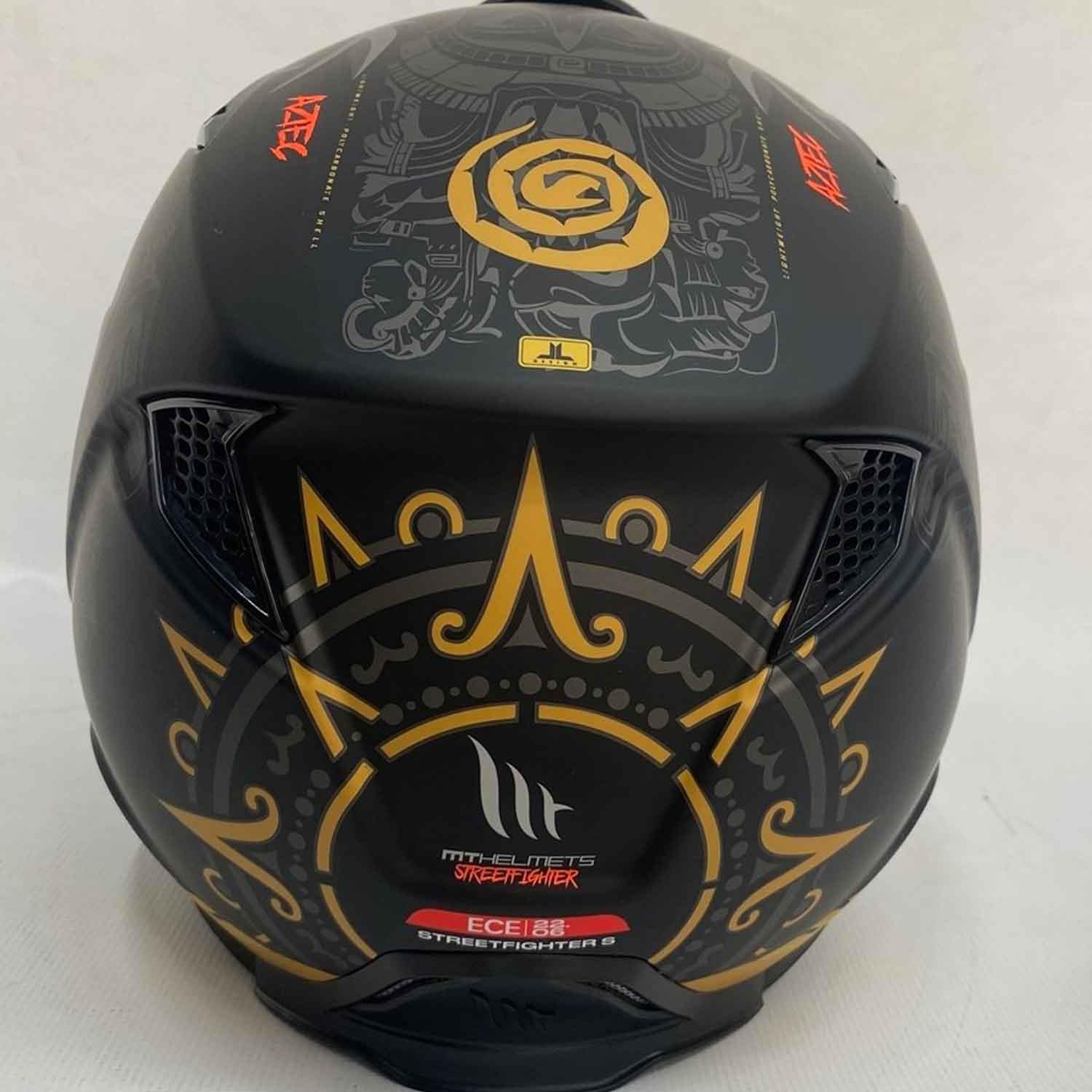 Mt Street Fighter Sv Aztec B3 Motosiklet Kaskı