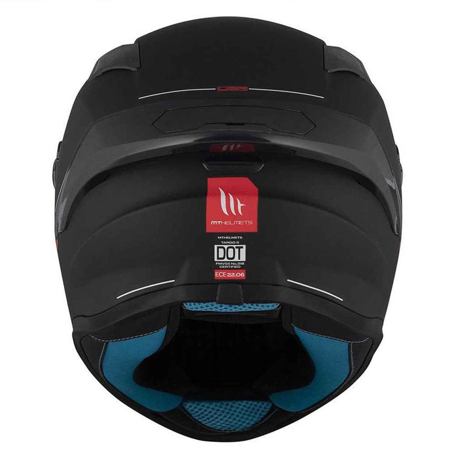 Mt Targo S Solid A1 Mat Kapalı Kask