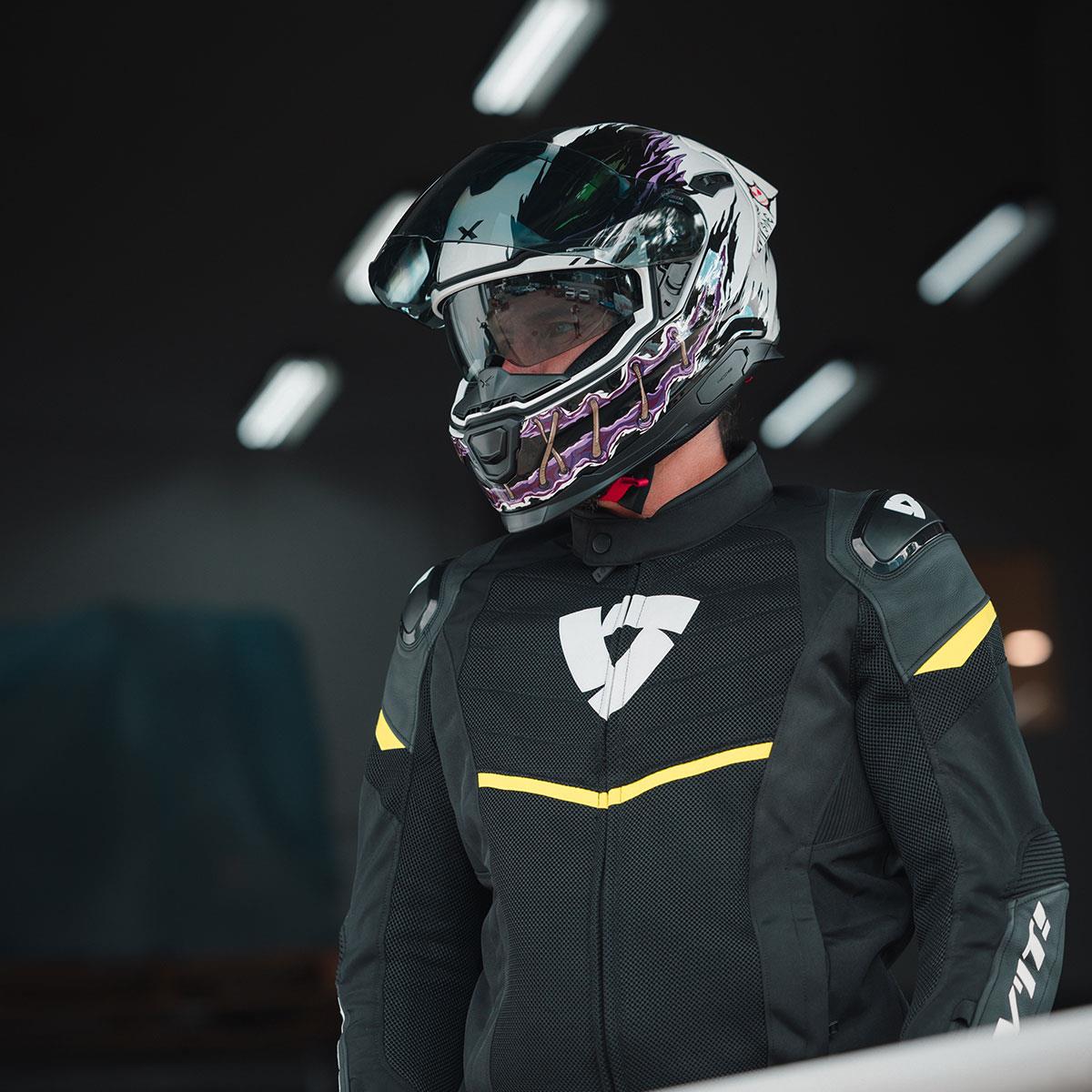 Nexx Y.100R Night Rider Kapalı Motosiklet Kaskı