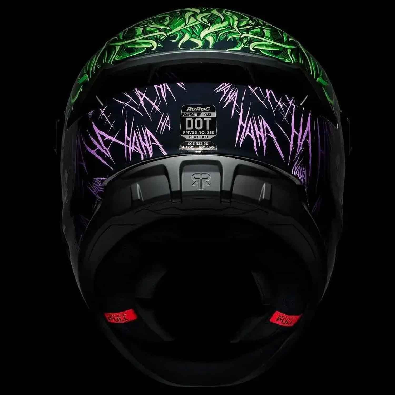 Ruroc ATLAS 4.0 THE JOKER Full Face Motosiklet Kaskı