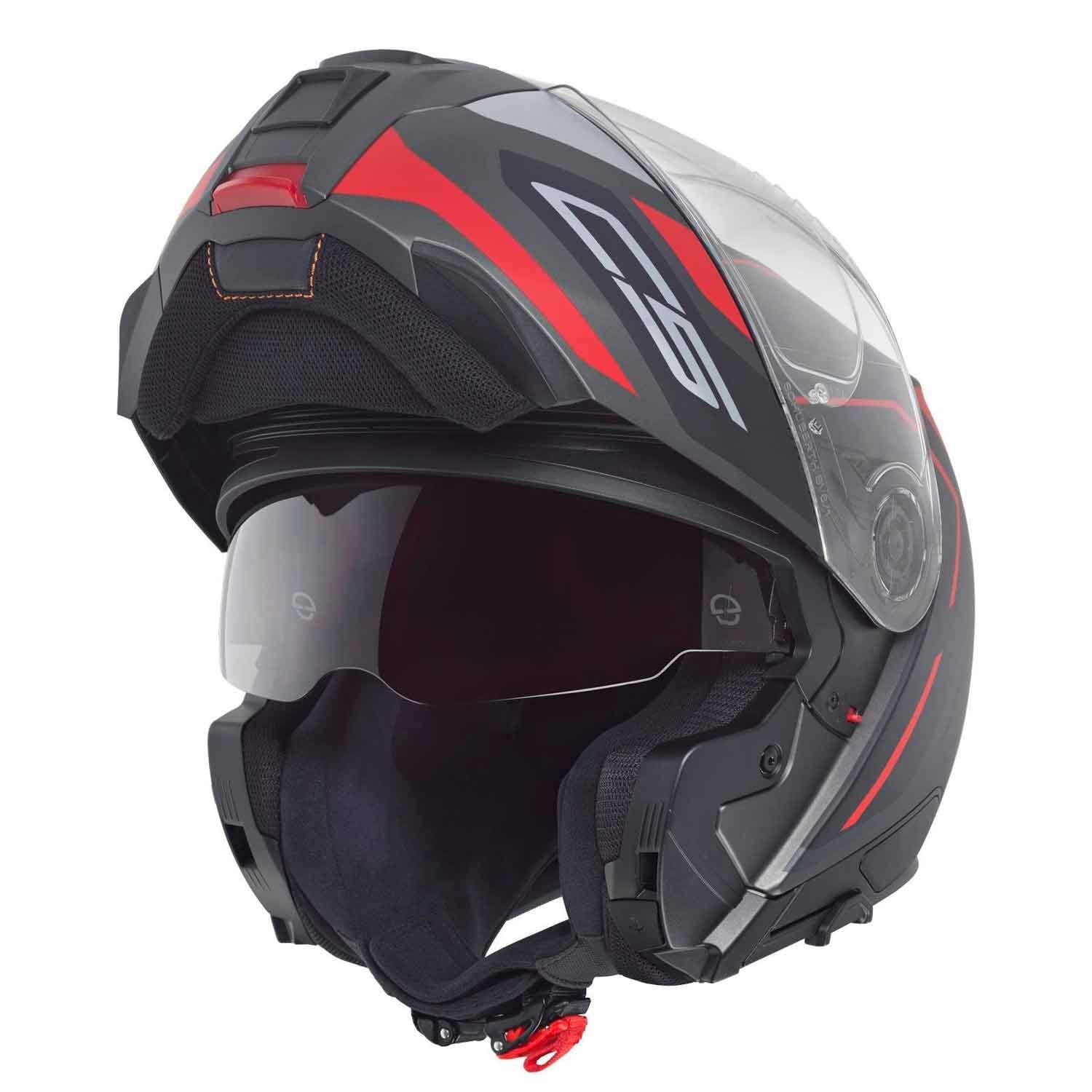  Schubert C5 Omega Antrasit Çene Açılır Motosiklet Kask