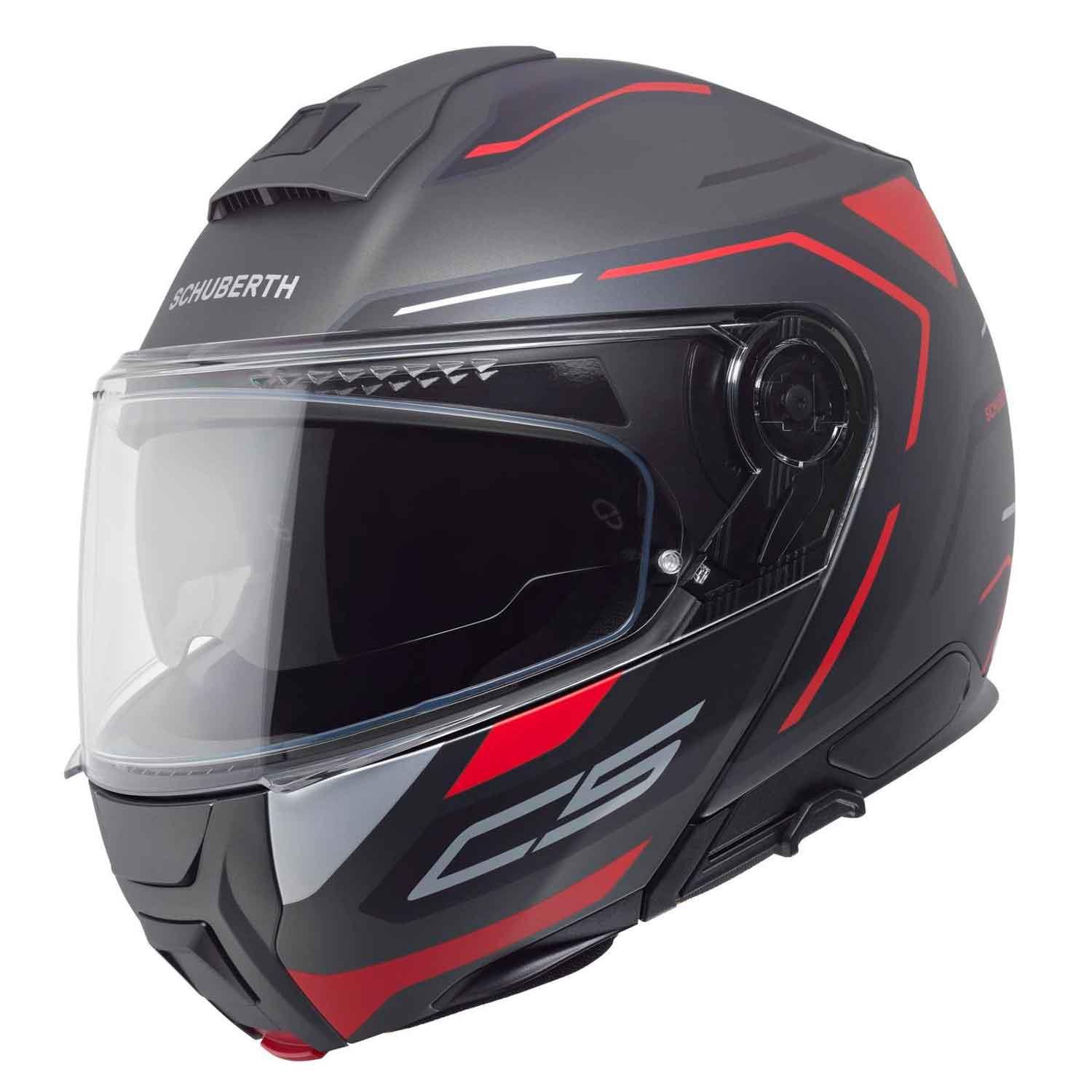  Schubert C5 Omega Antrasit Çene Açılır Motosiklet Kask