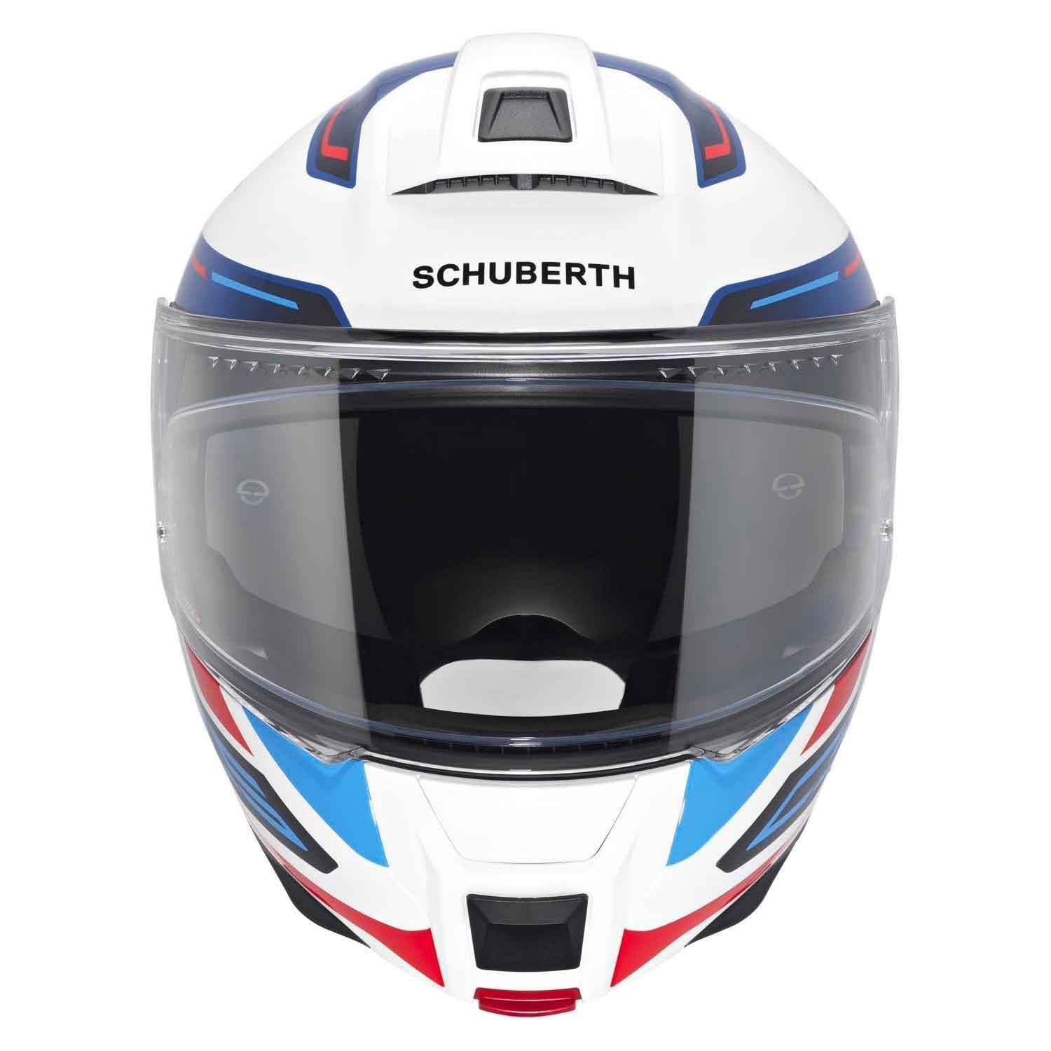  Schubert C5 Omega White Çene Açılır Motosiklet Kask