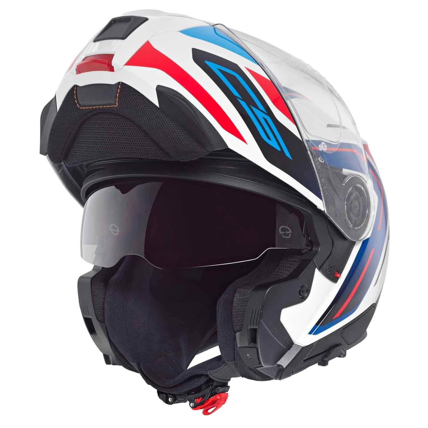  Schubert C5 Omega White Çene Açılır Motosiklet Kask