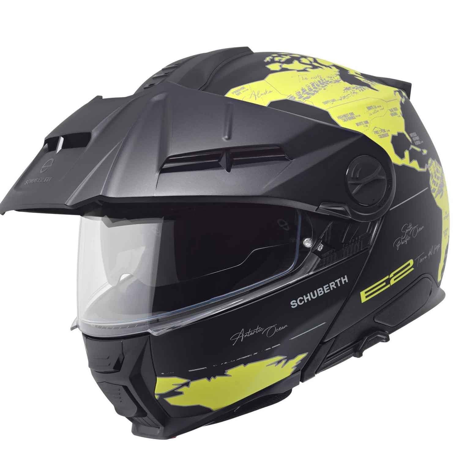  Schuberth E2 Atlas Yellow Çene Açılır Kask