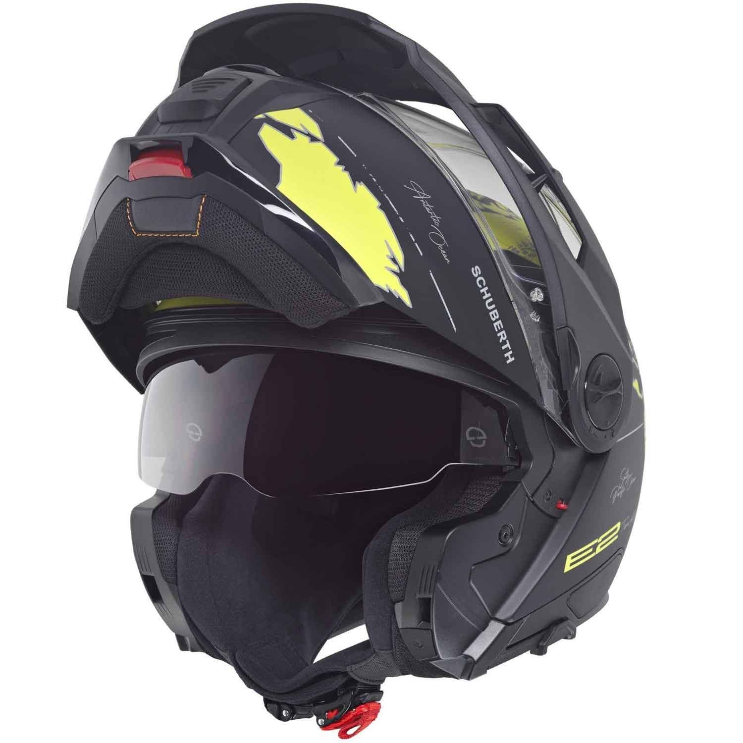  Schuberth E2 Atlas Yellow Çene Açılır Kask