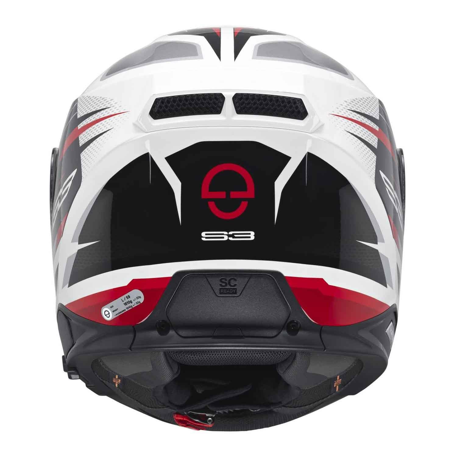  Schuberth S3 Apex White Kapalı  Kask