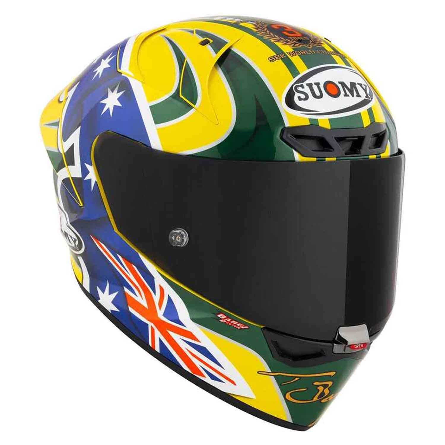 Suomy S1-Xr Gp Troy Baylıss Replıca 2005 Kapalı Kask