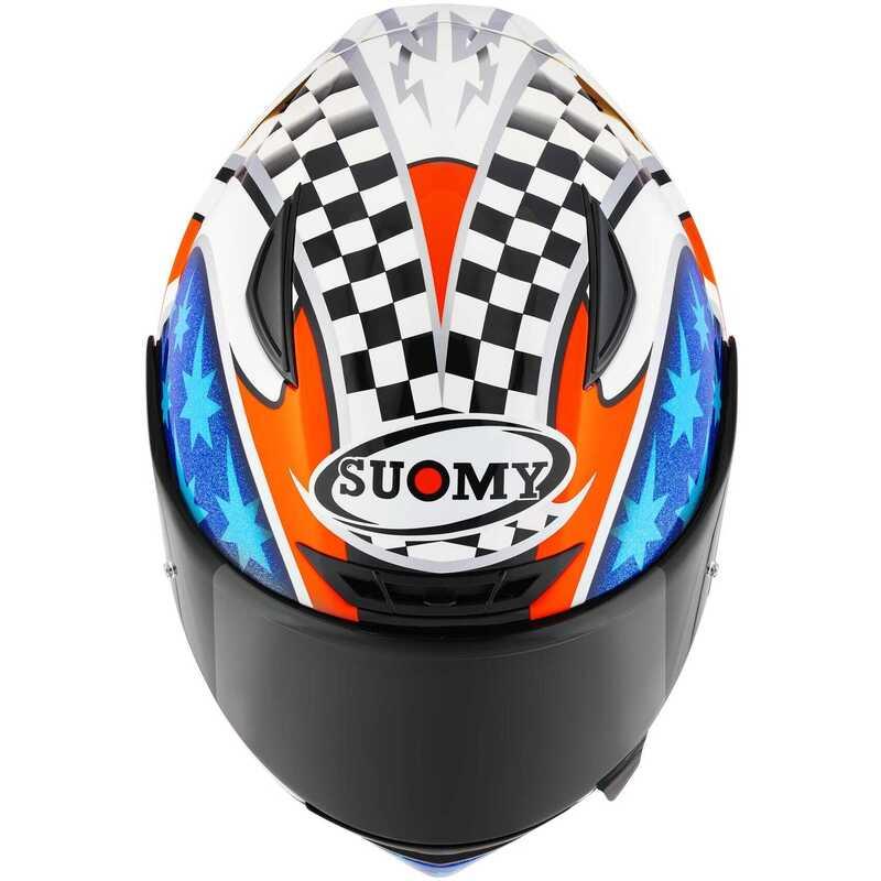 Suomy Track-1 Troy Baylıss Replıca 2002 Kapalı Kask