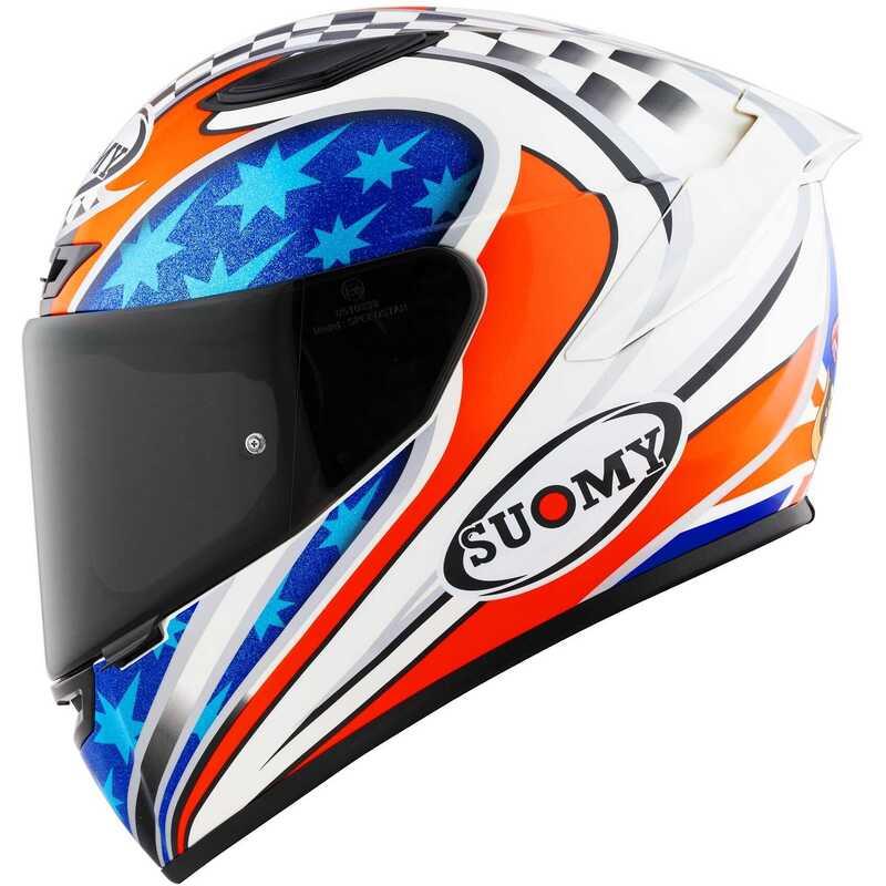Suomy Track-1 Troy Baylıss Replıca 2002 Kapalı Kask