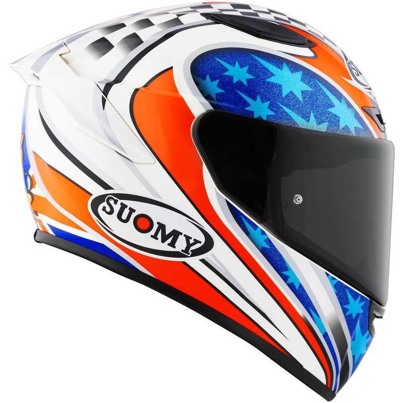 Suomy Track-1 Troy Baylıss Replıca 2002 Kapalı Kask