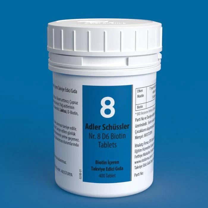  Adler Schüssler No.8 - D6 Biotin Tablet