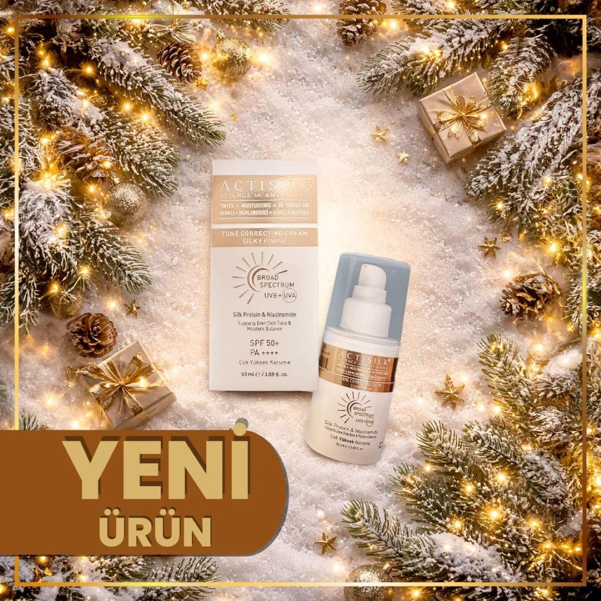 ACTISILK ACTISILK RENKLİ UV KORUYUCU KREM SPF 50+ PA++++