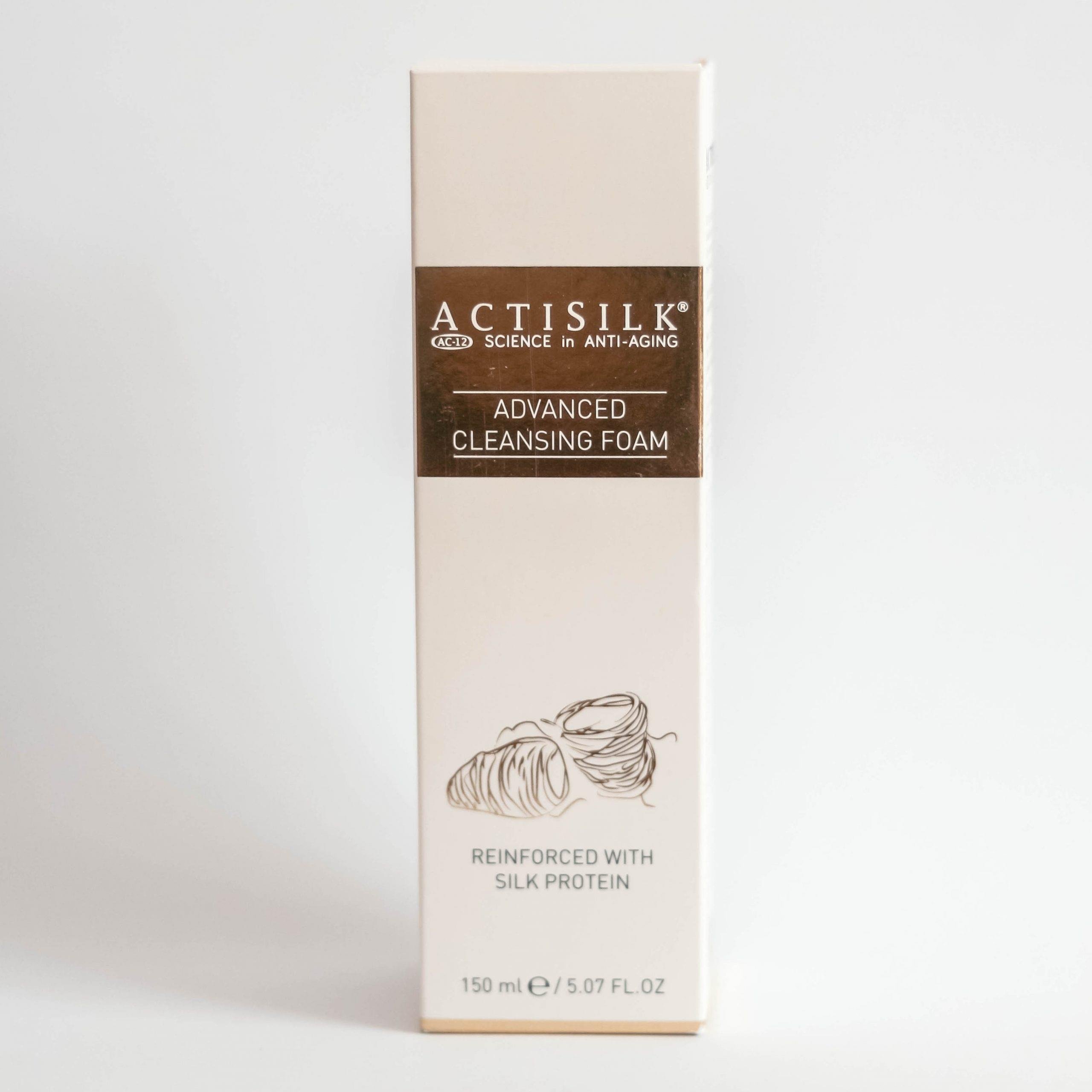 ACTISILK® ADVANCED CLEANSING FOAM – ONARICI VE  NEMLENDİRİCİ YAŞLANMA KARŞITI TEMİZLEME KÖPÜĞÜ 150 ml