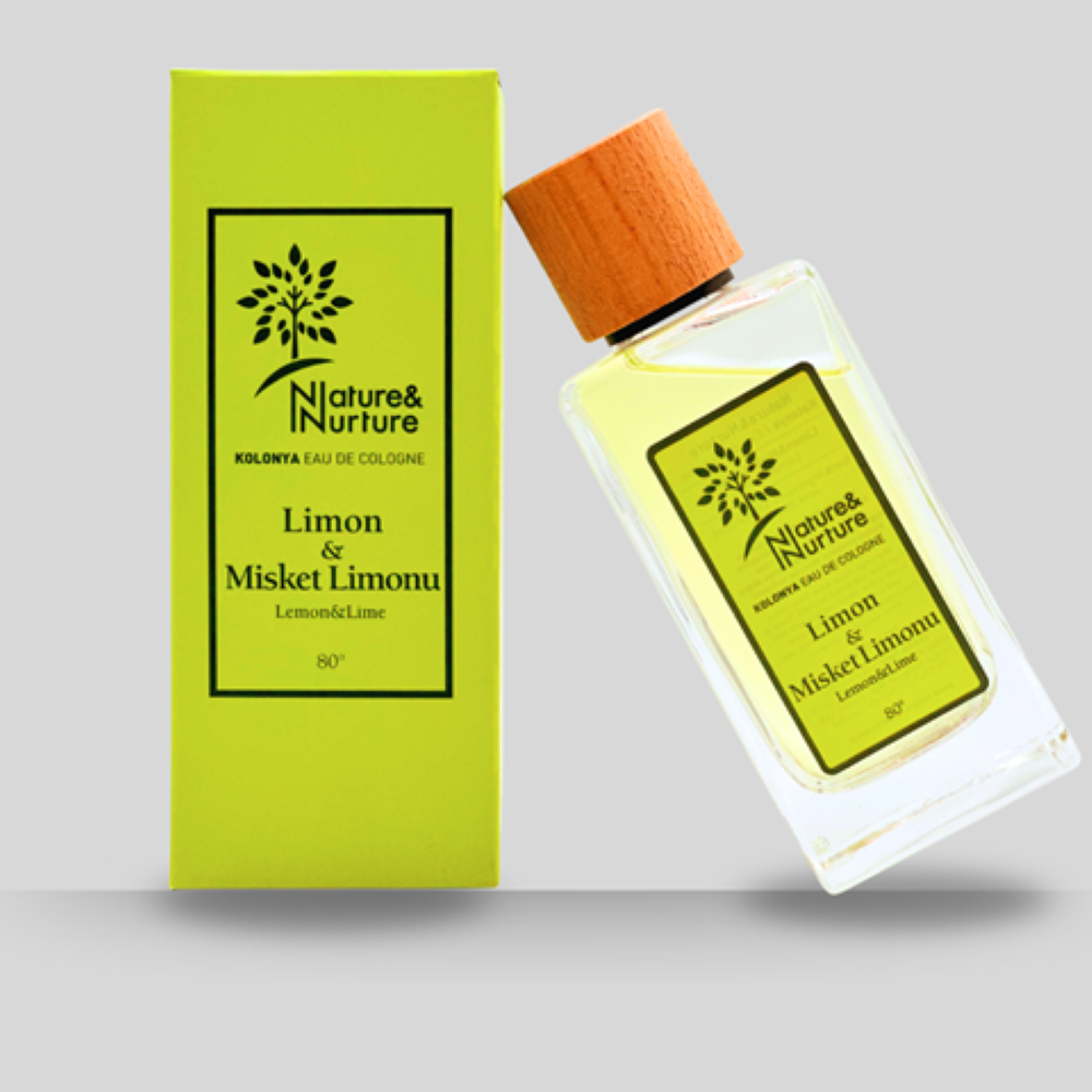 Limon & Misket Limonu Kolonyası 80° 190 ml cam şişe