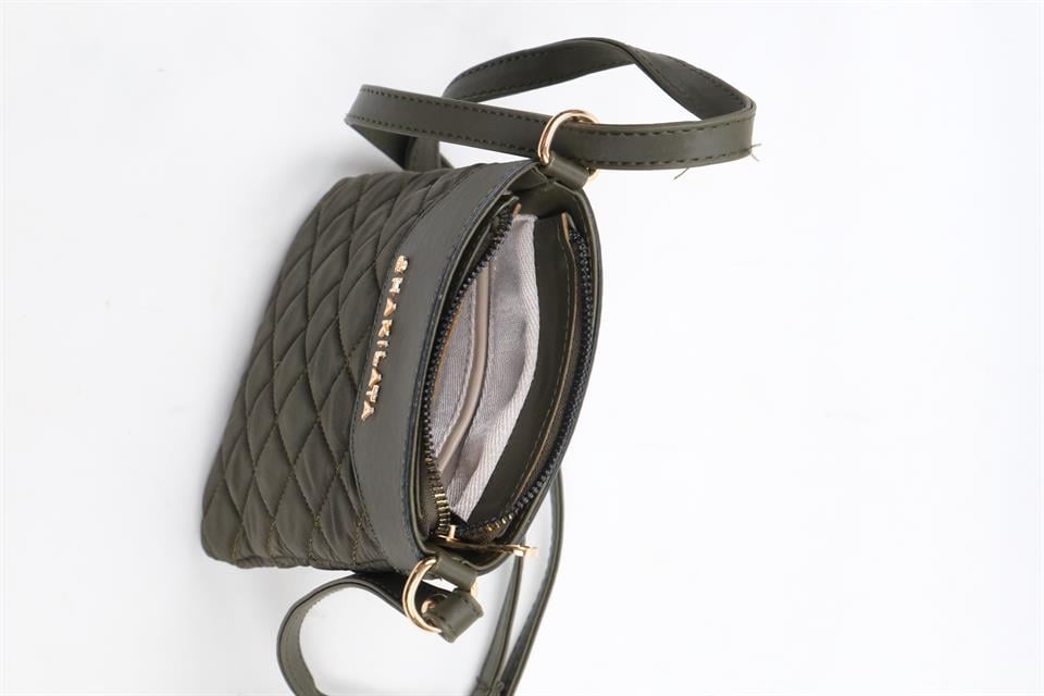 MİNİ BAG haki kapitone