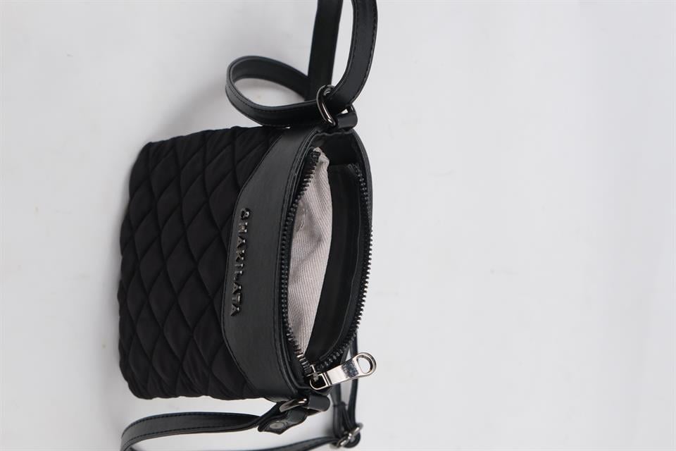 MİNİ BAG siyah kapitone