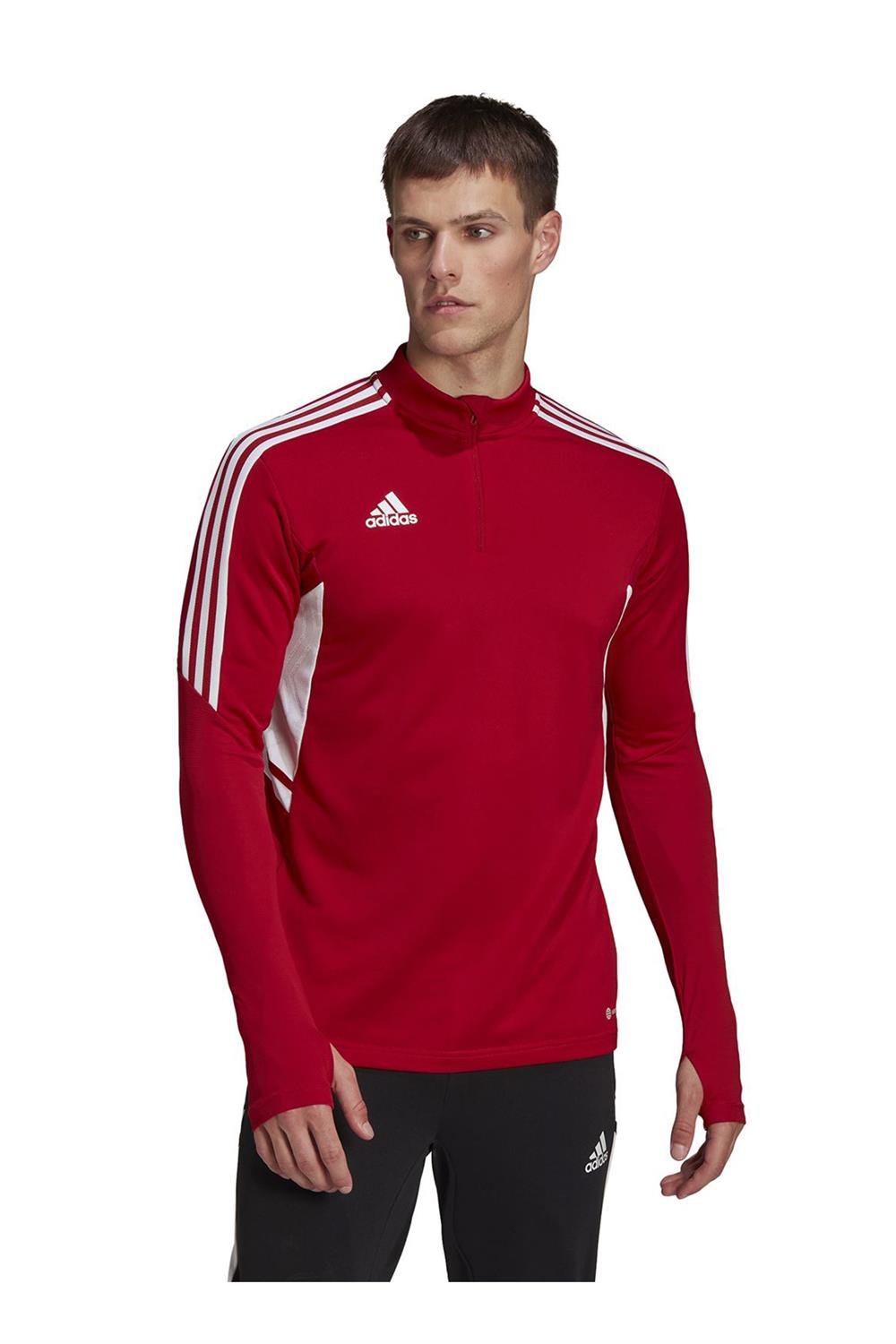 Adidas Con22 Tr Top Erkek Yarım Fermuarlı Antrenman Üstü Hb0007
