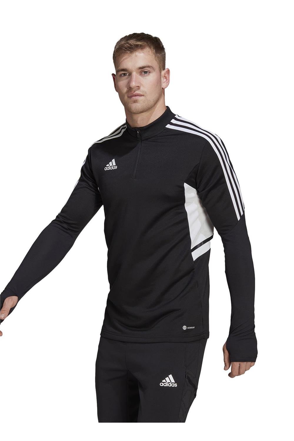 Adidas Con22 Tr Top Erkek Yarım Fermuarlı Antrenman Üstü HA6269