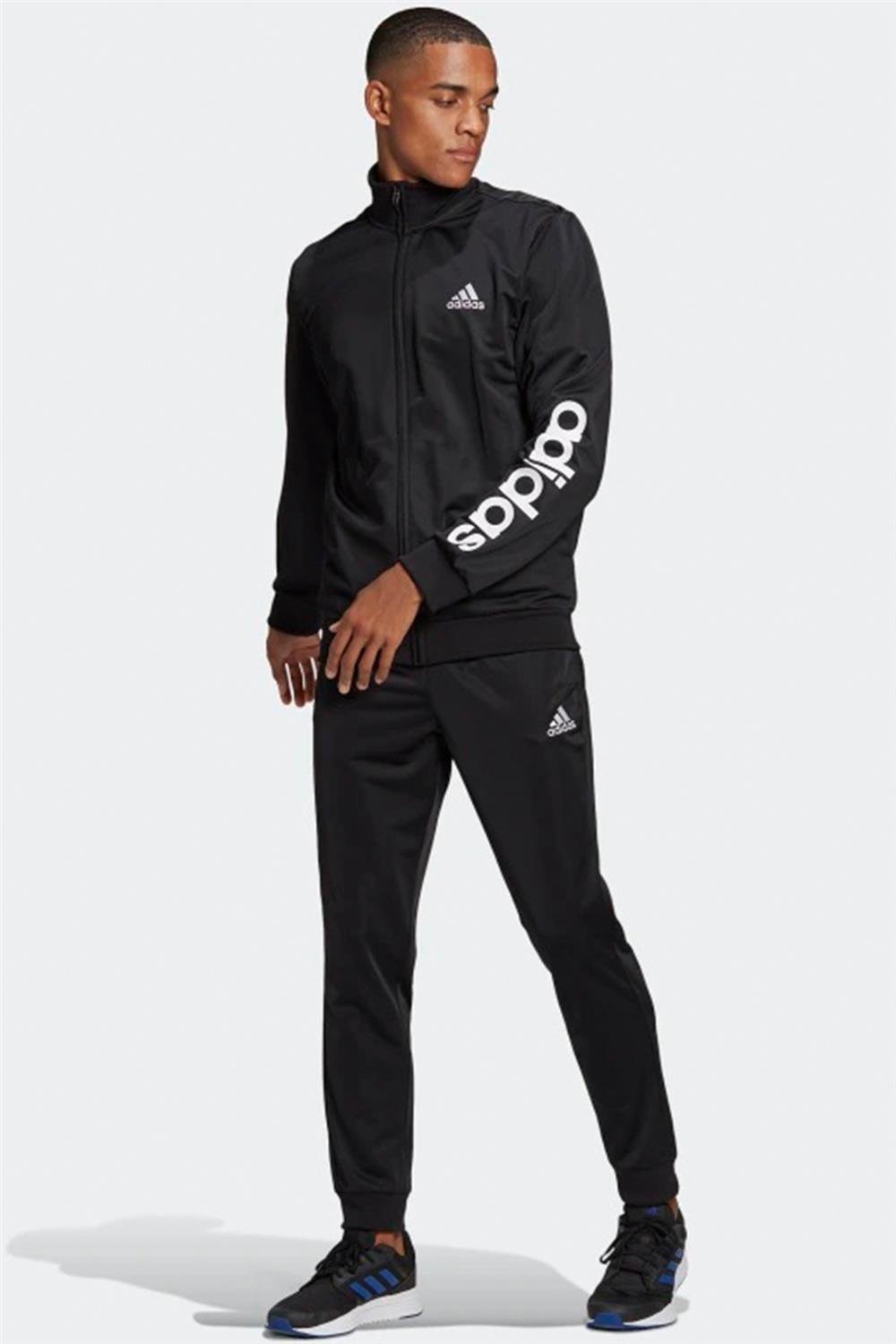 Adidas M Lin Tr Tt Ts Erkek Eşofman Takımı GK9654